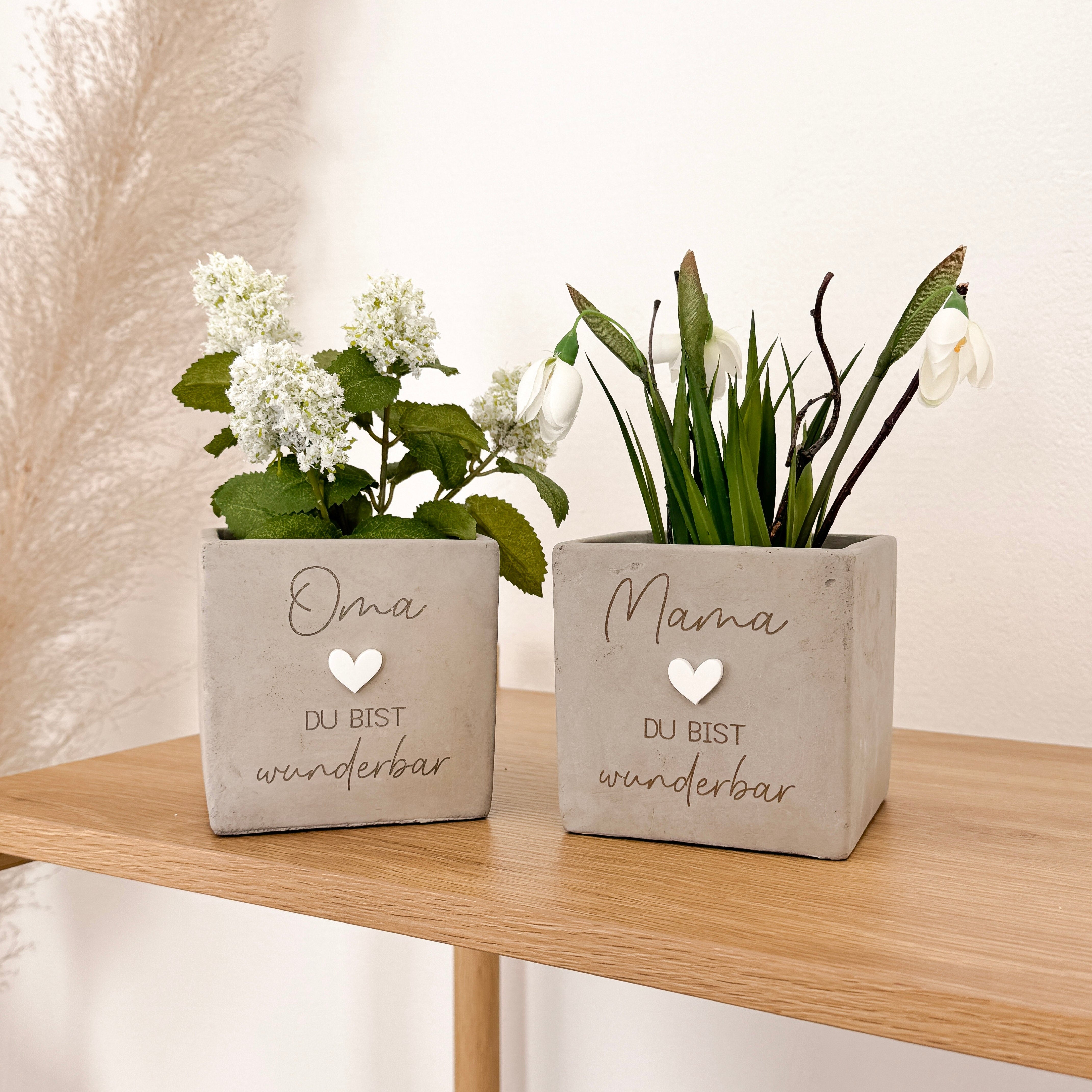 Blumentopf · Muttertag Mama Oma