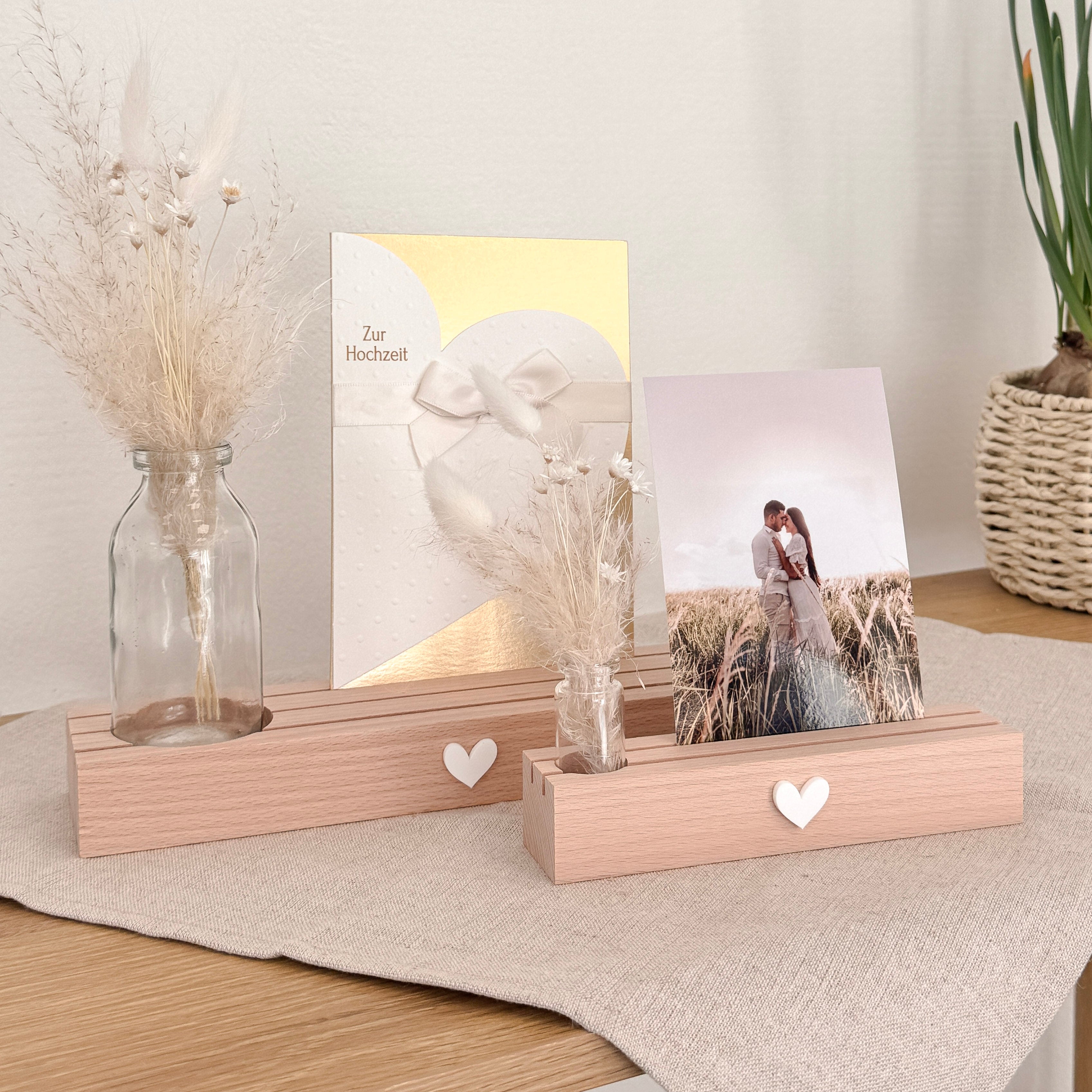 Kartenständer · 3D Herz Acryl