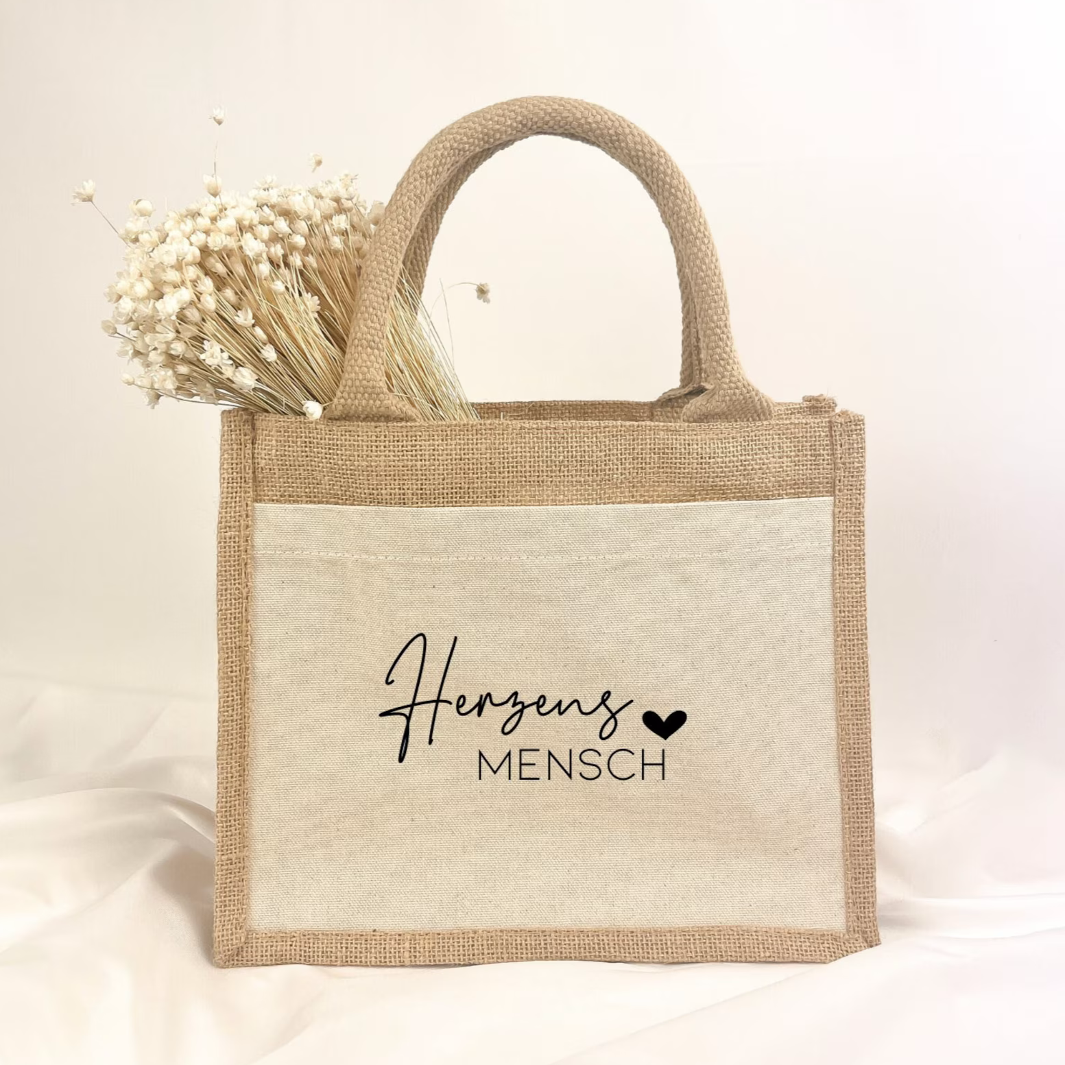 Jute Tasche · Herzensmensch