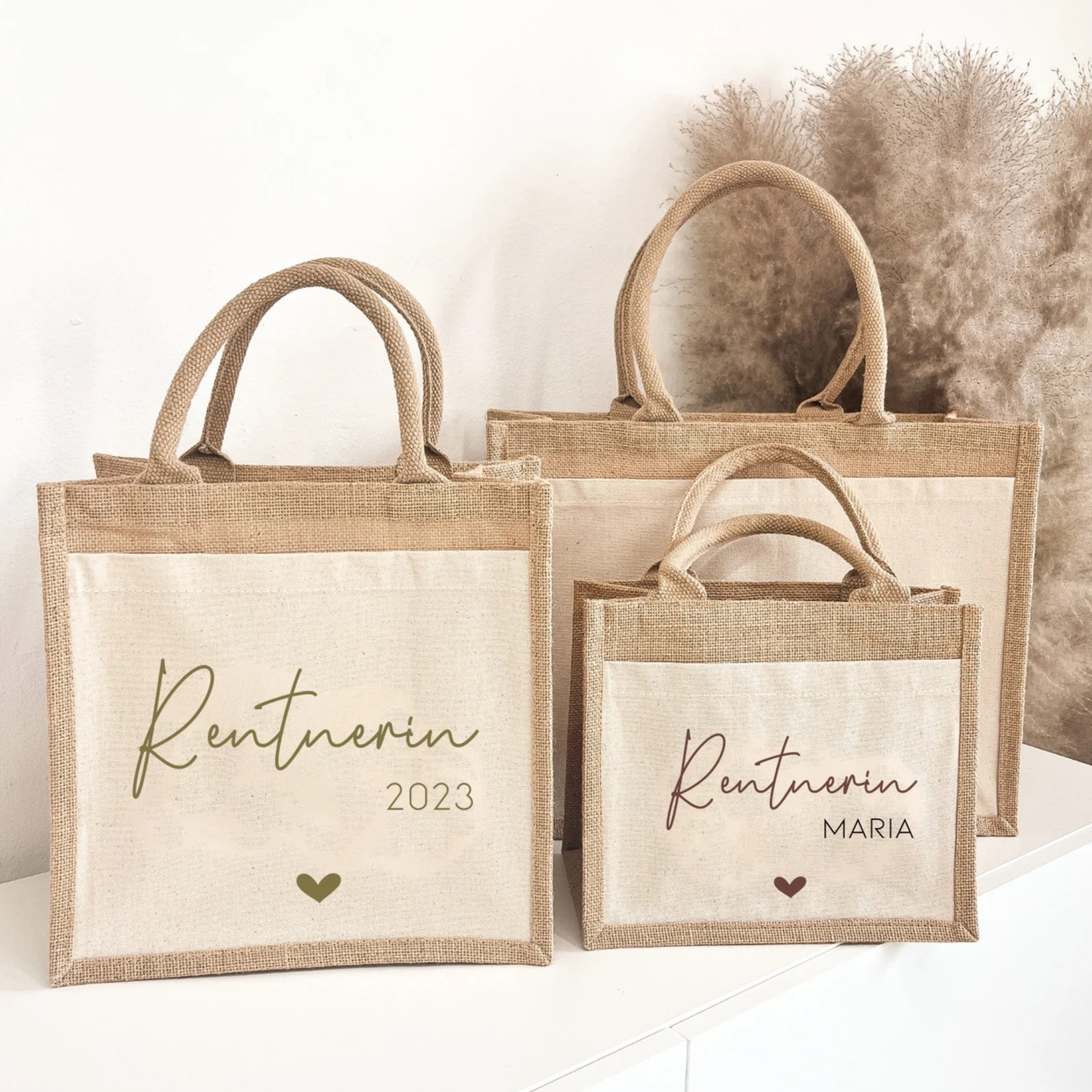 Jute Tasche · Rentner/in