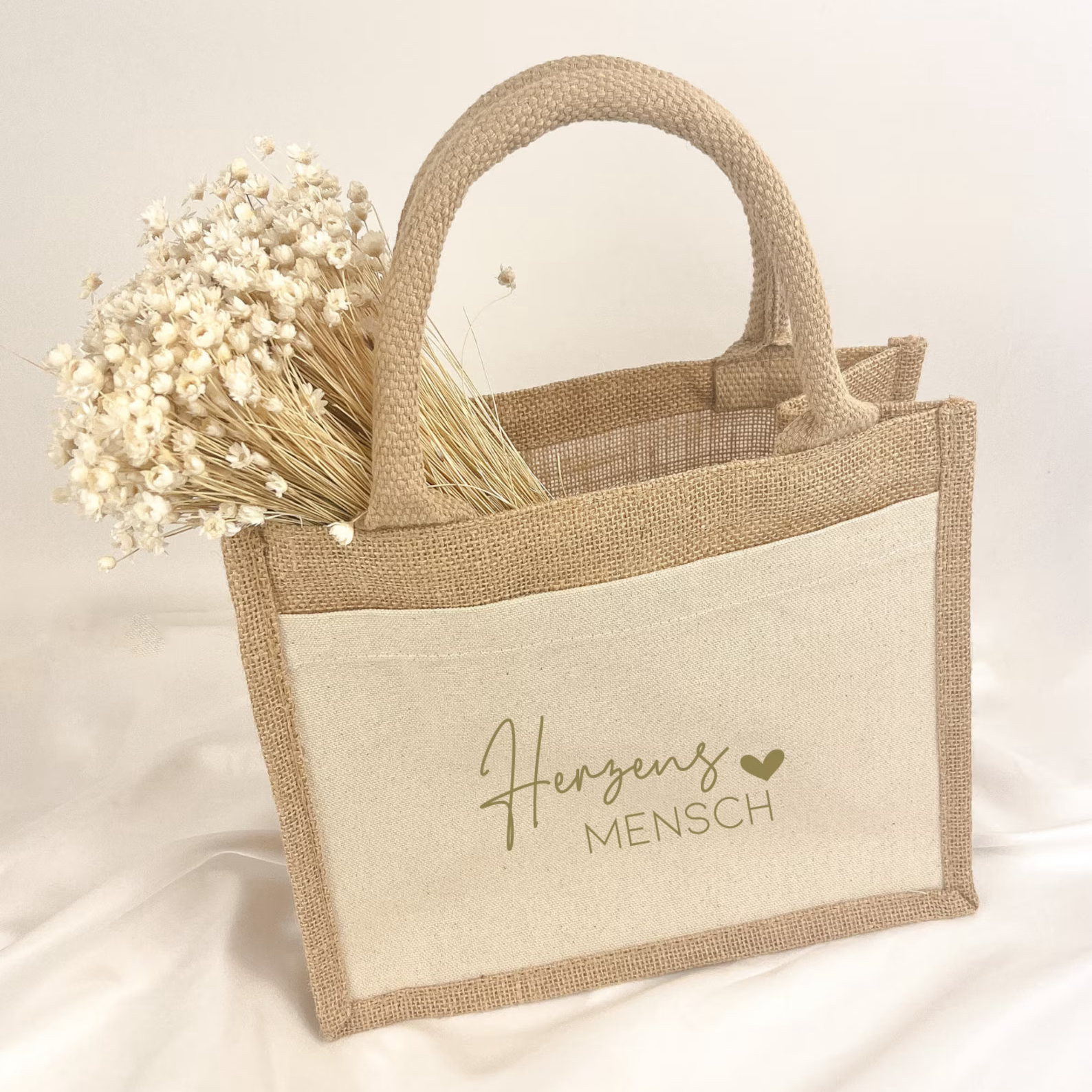 Jute Tasche · Herzensmensch