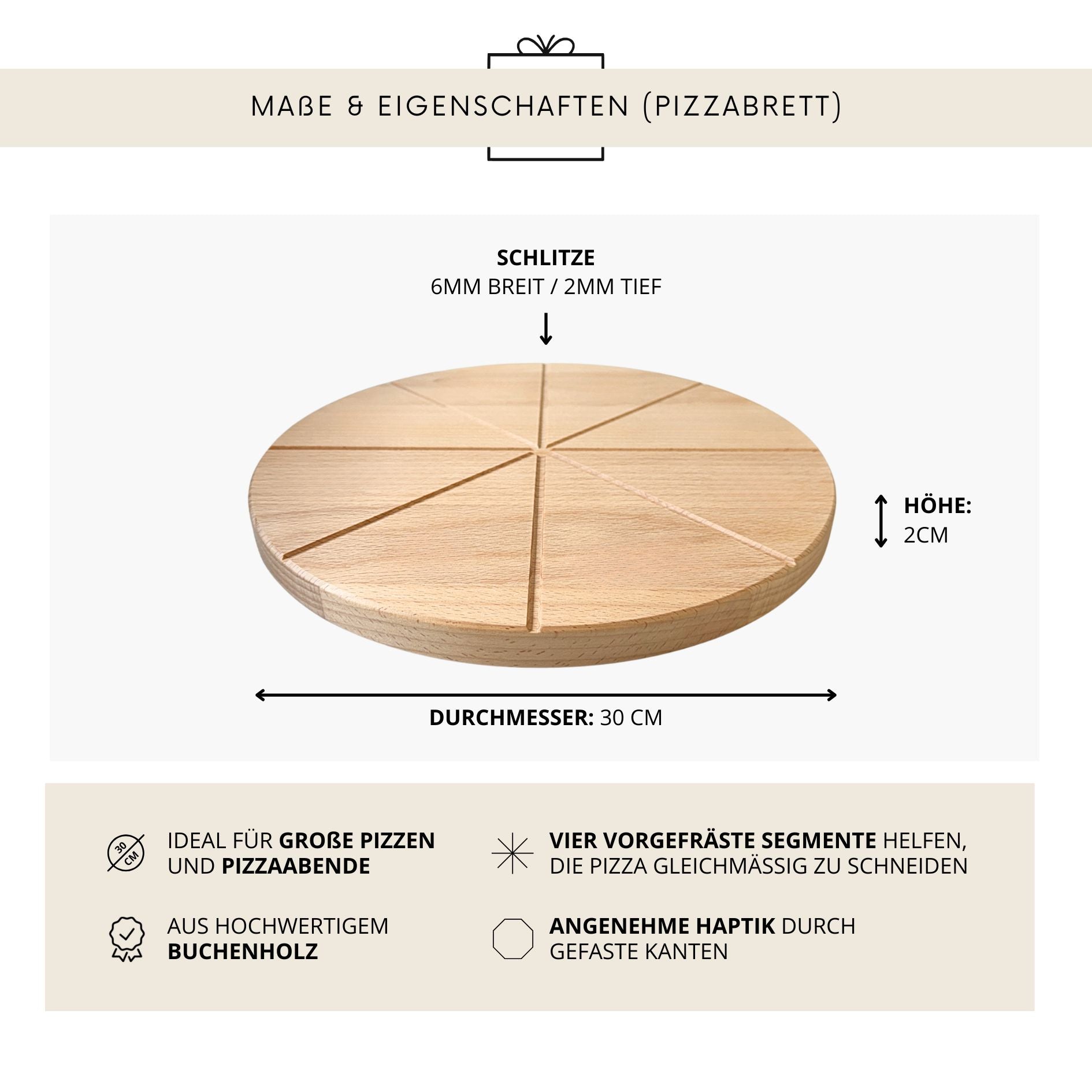 Pizzabrett + Karton · Hochzeit: Love & PIzza