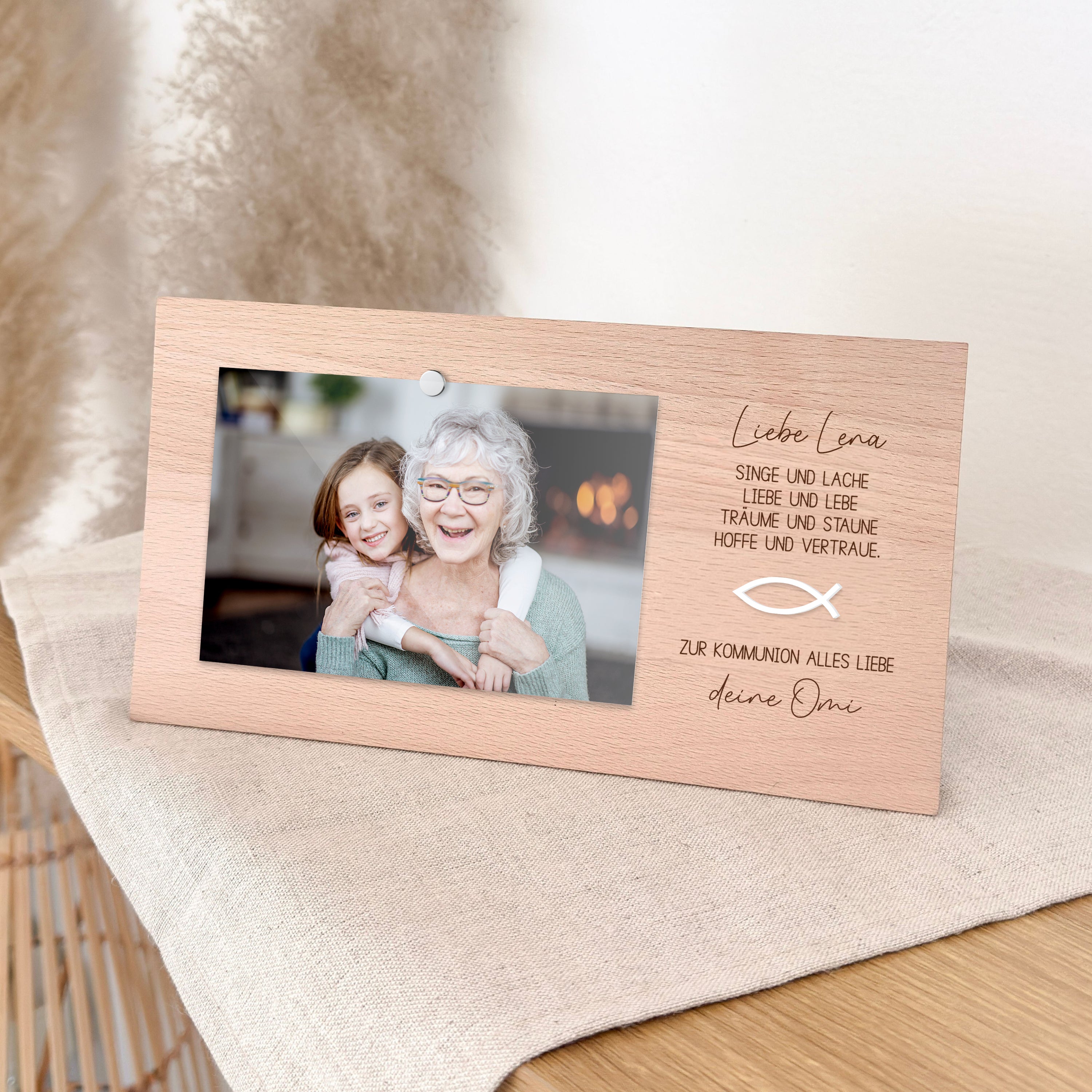 Fotoständer · Singe und Lache (Taufe · Kommunion · Konfirmation · Firmung)