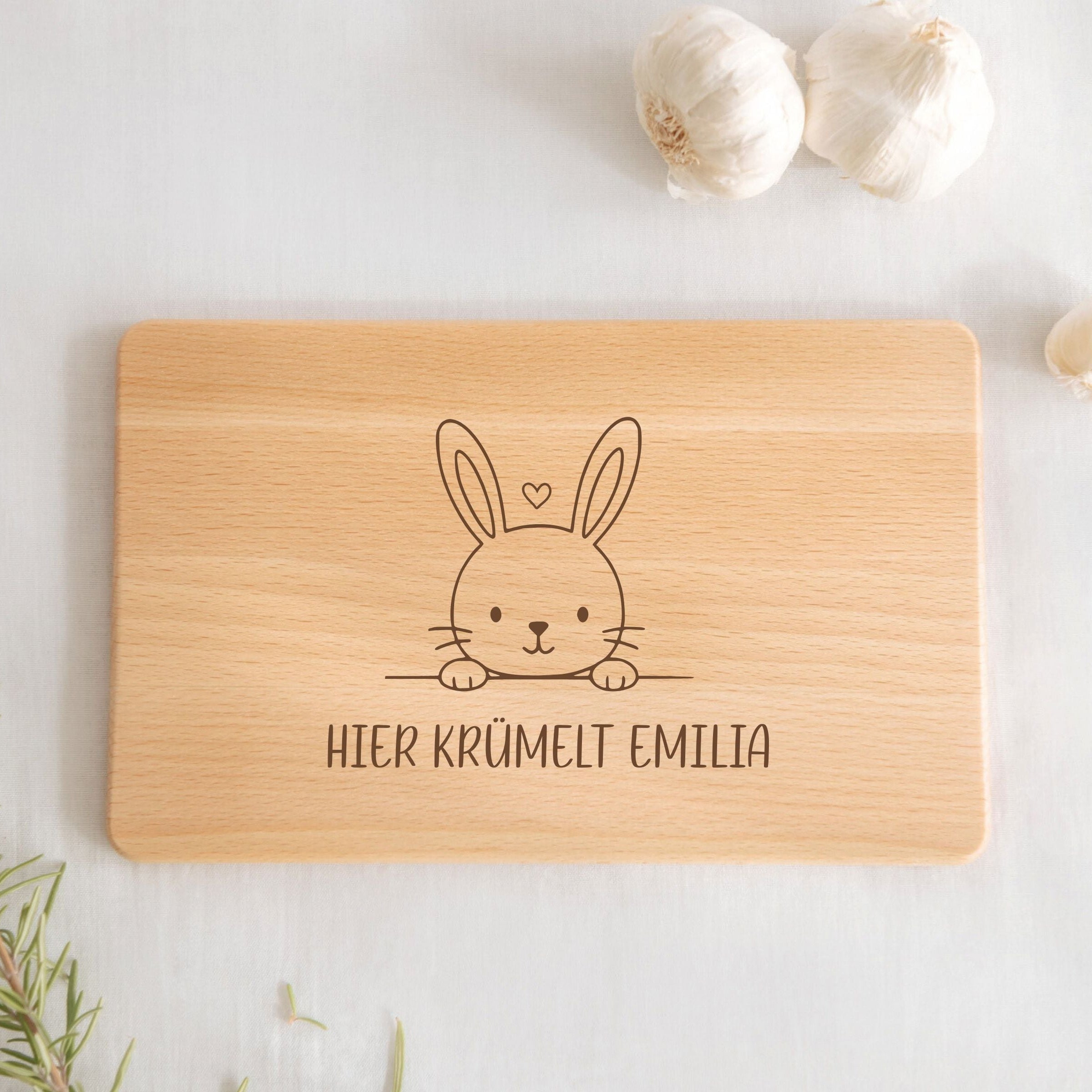 Brettchen · Hier krümmelt