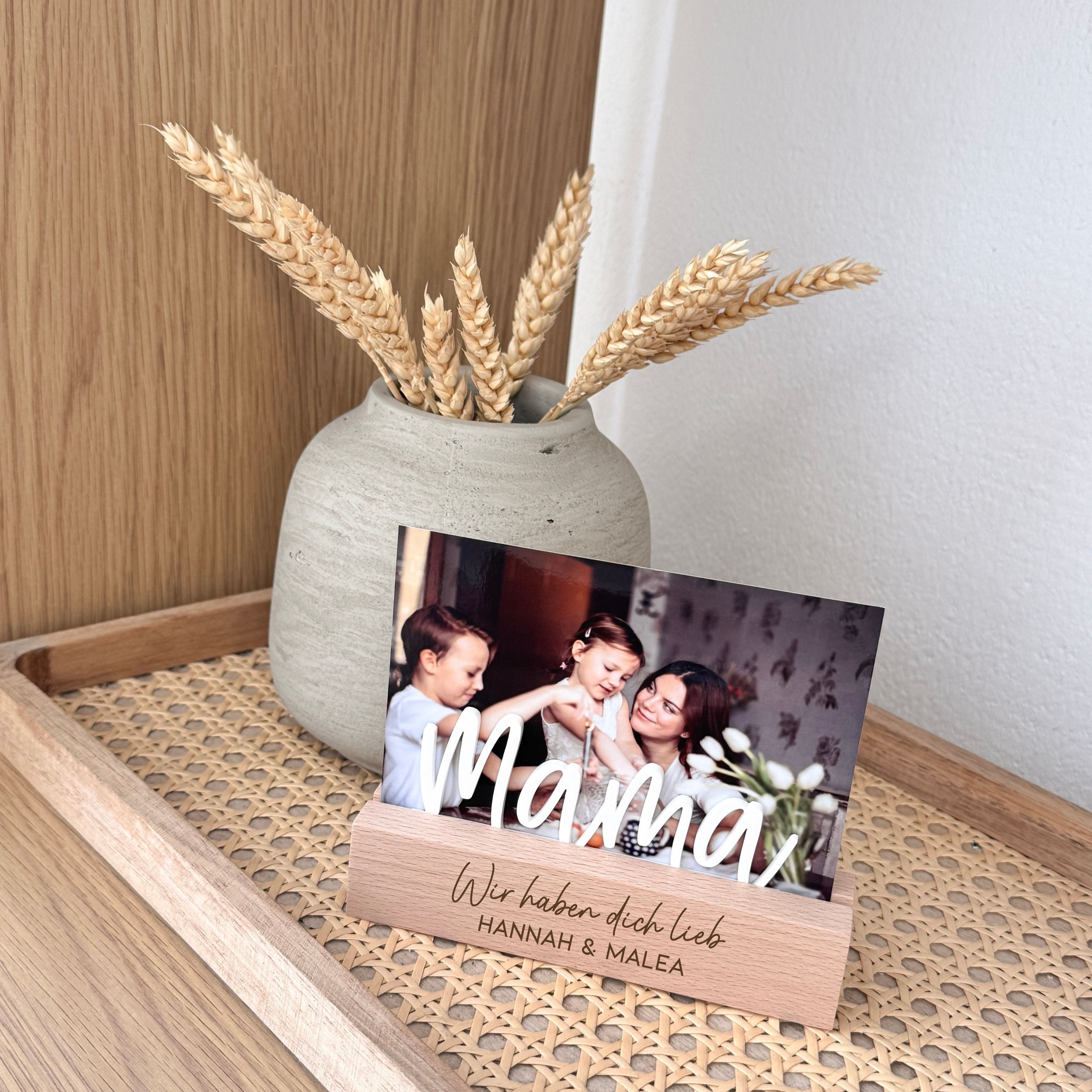 Fotohalter · Muttertag + Acryl