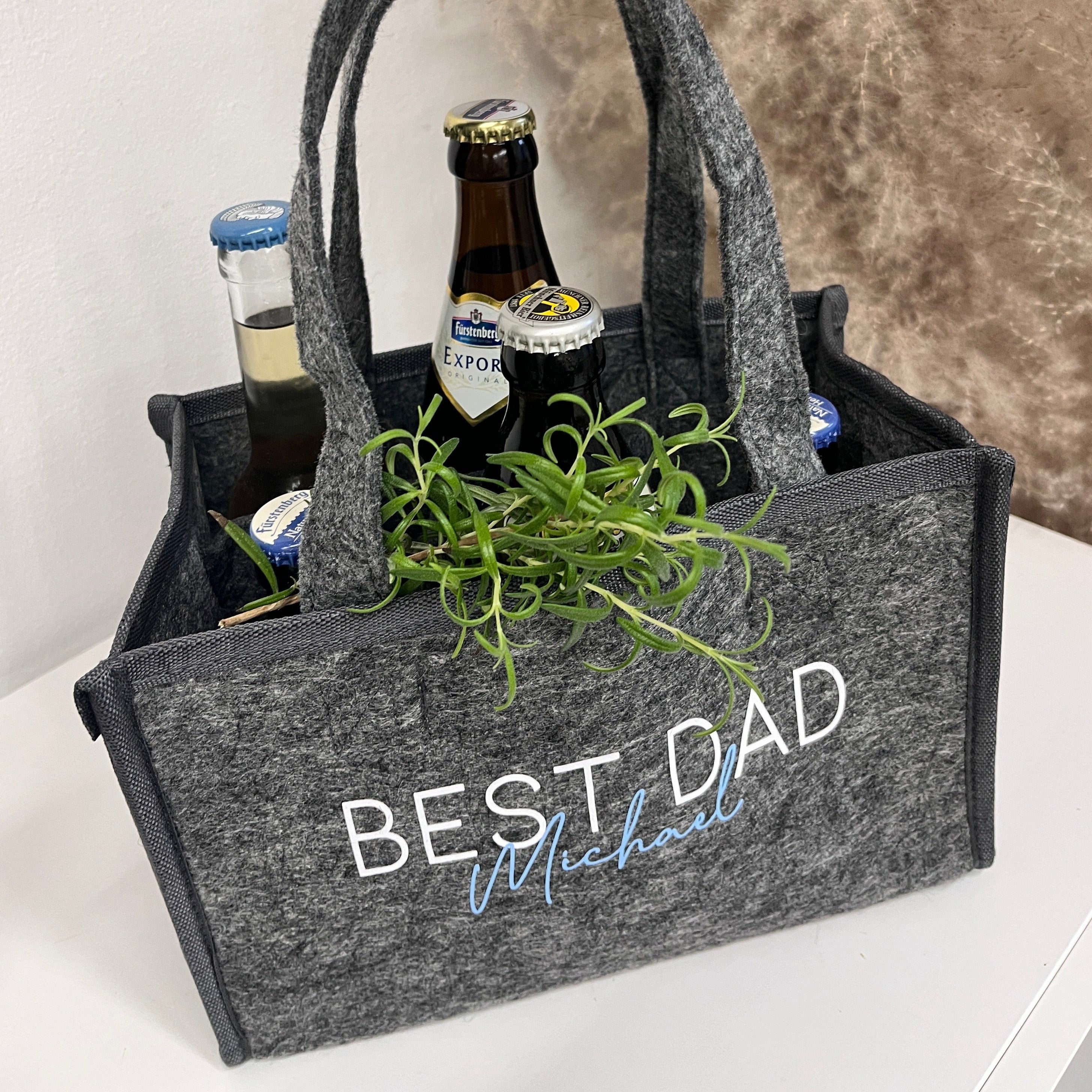 Papa Filztasche Bier