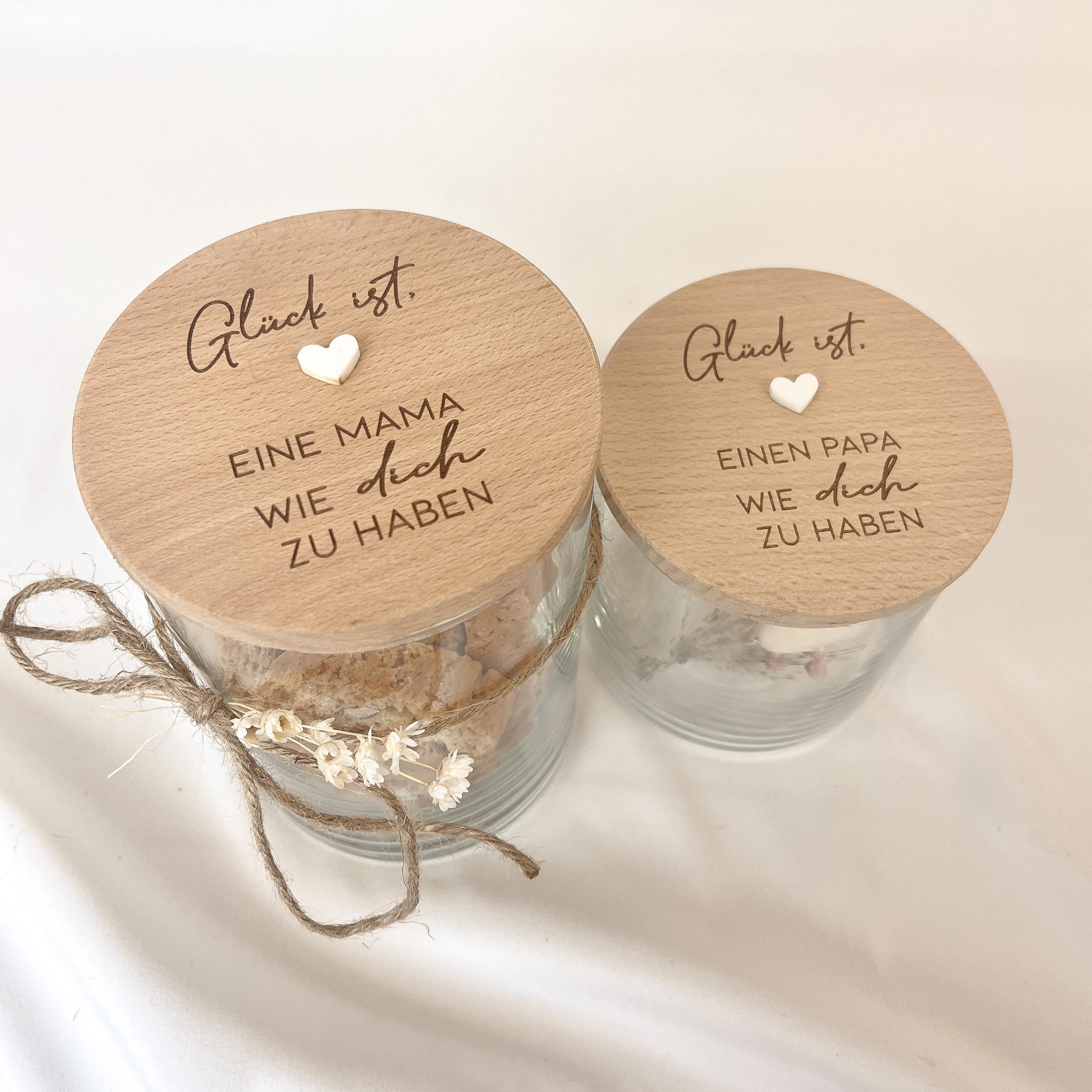 Vorratsglas · Glück ist