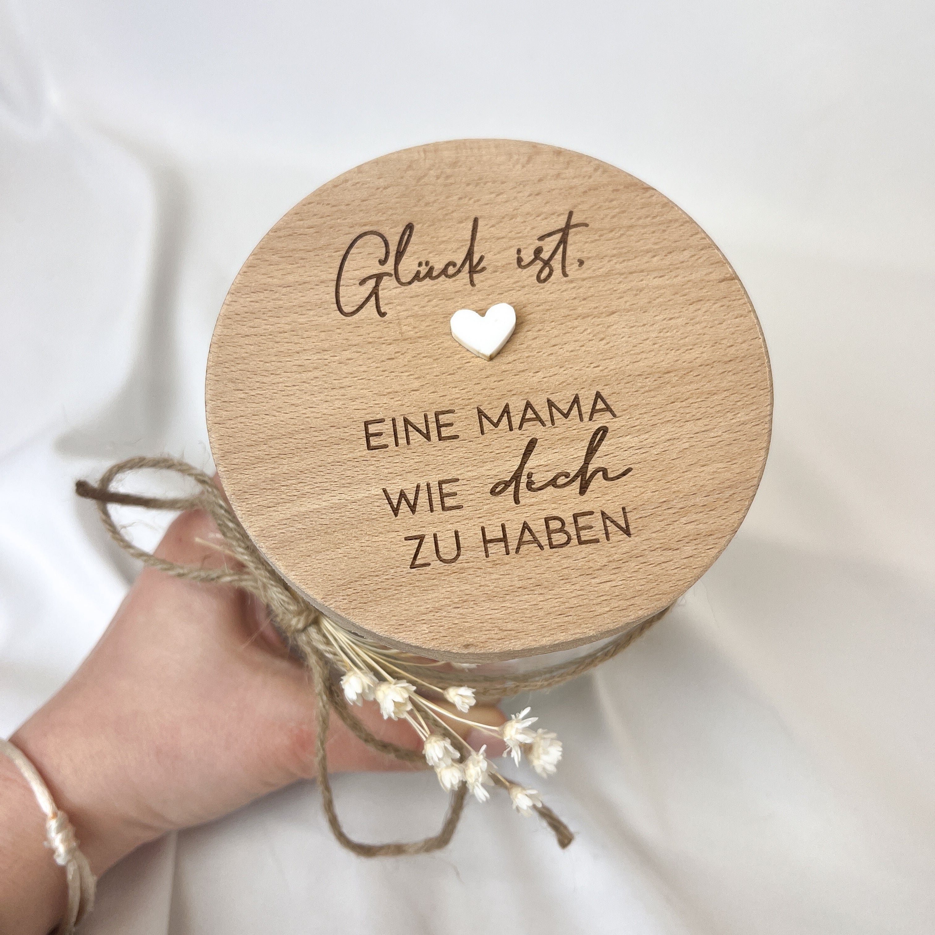 Vorratsglas · Glück ist