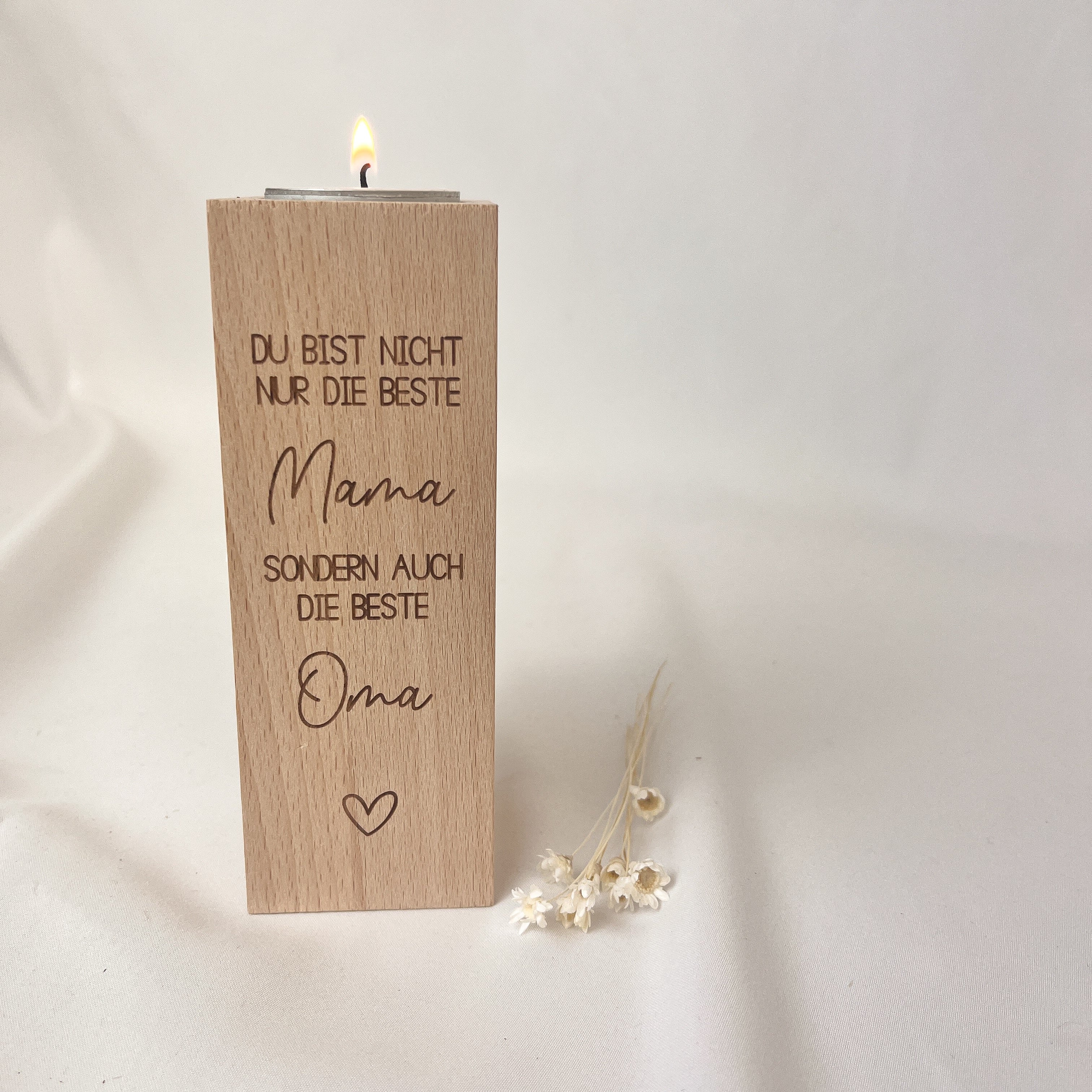 Kerzenhalter Mama Oma