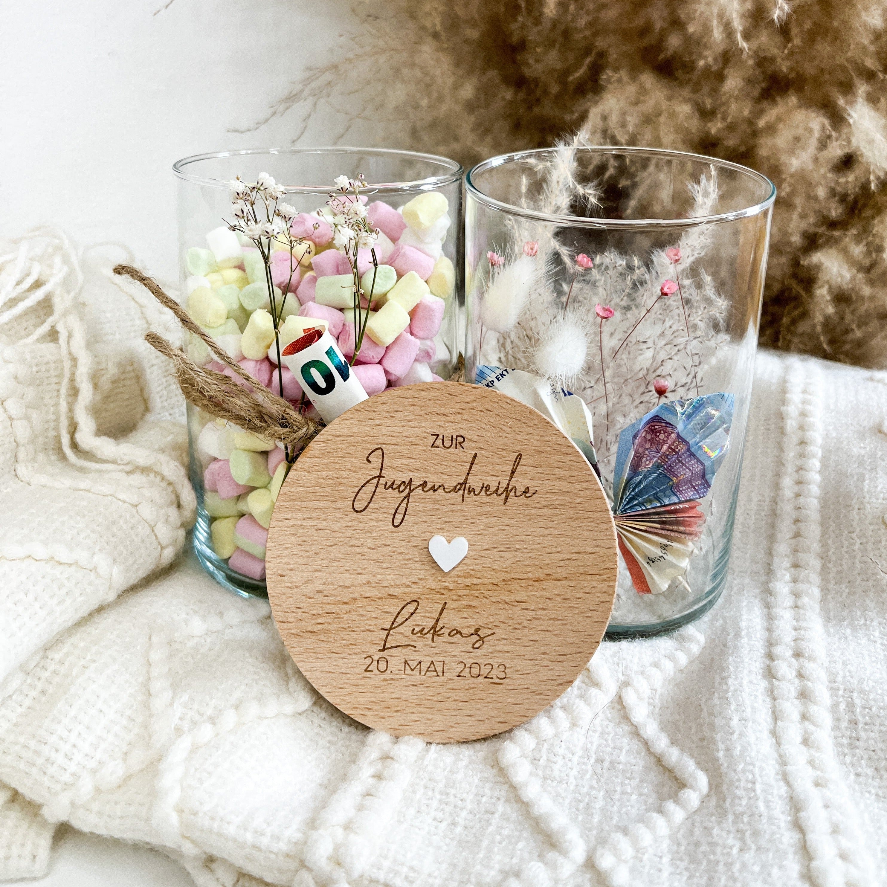 Vorratsglas · Jugendweihe