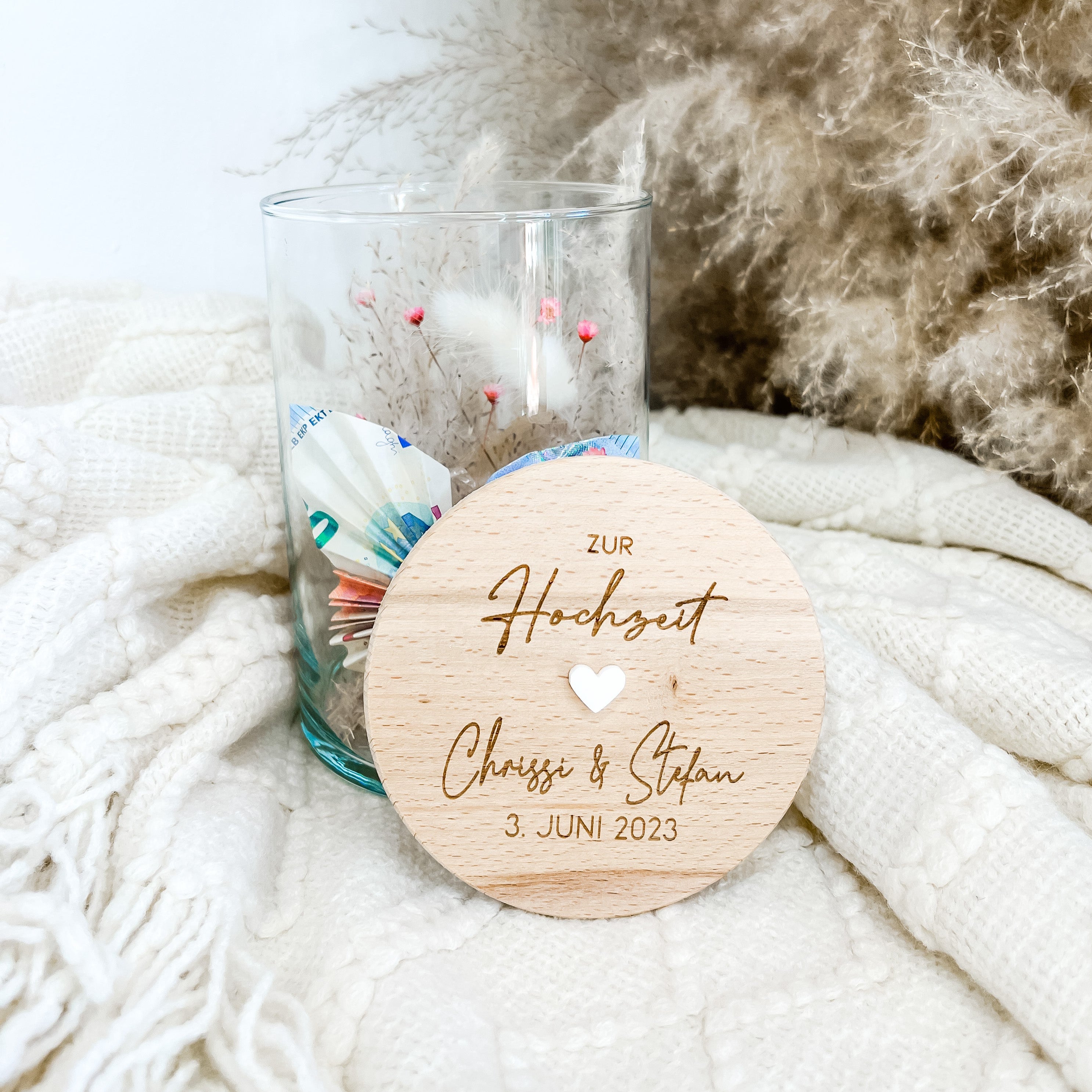 Vorratsglas · Zur Hochzeit