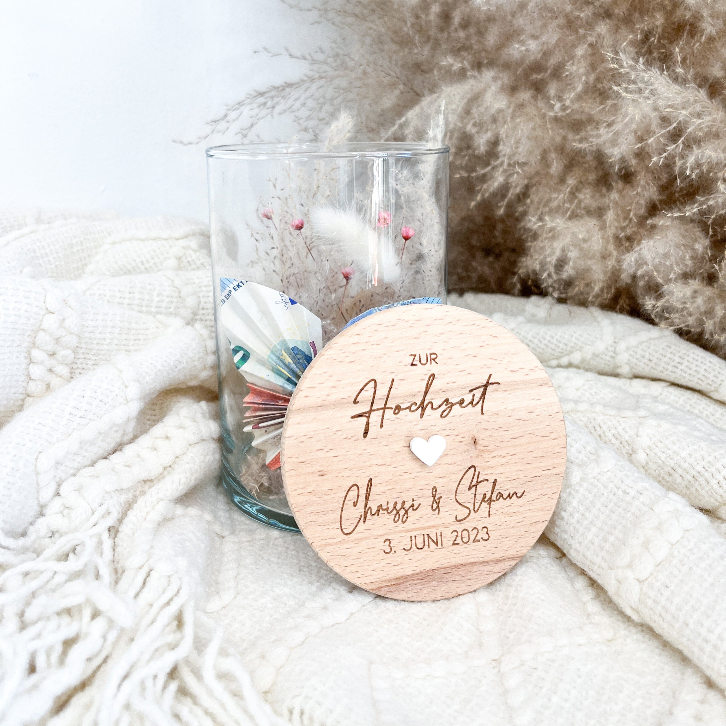 Vorratsglas · Zur Hochzeit