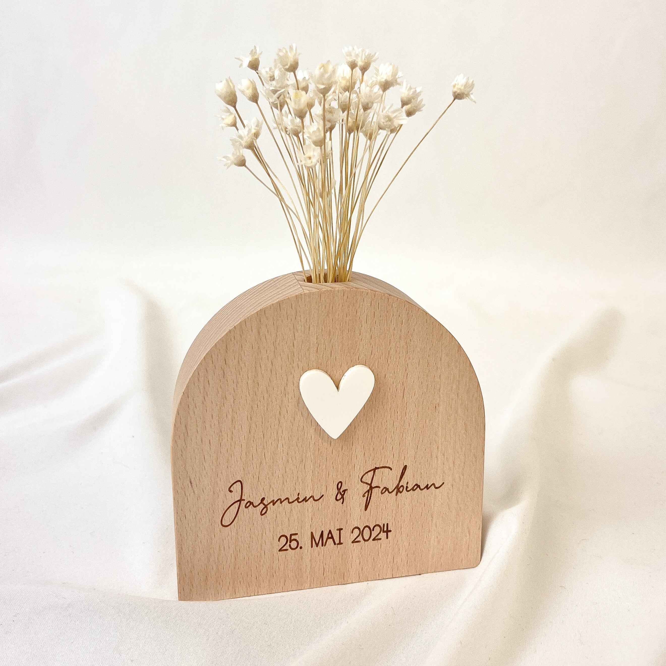 Trockenblumenvase · Hochzeit