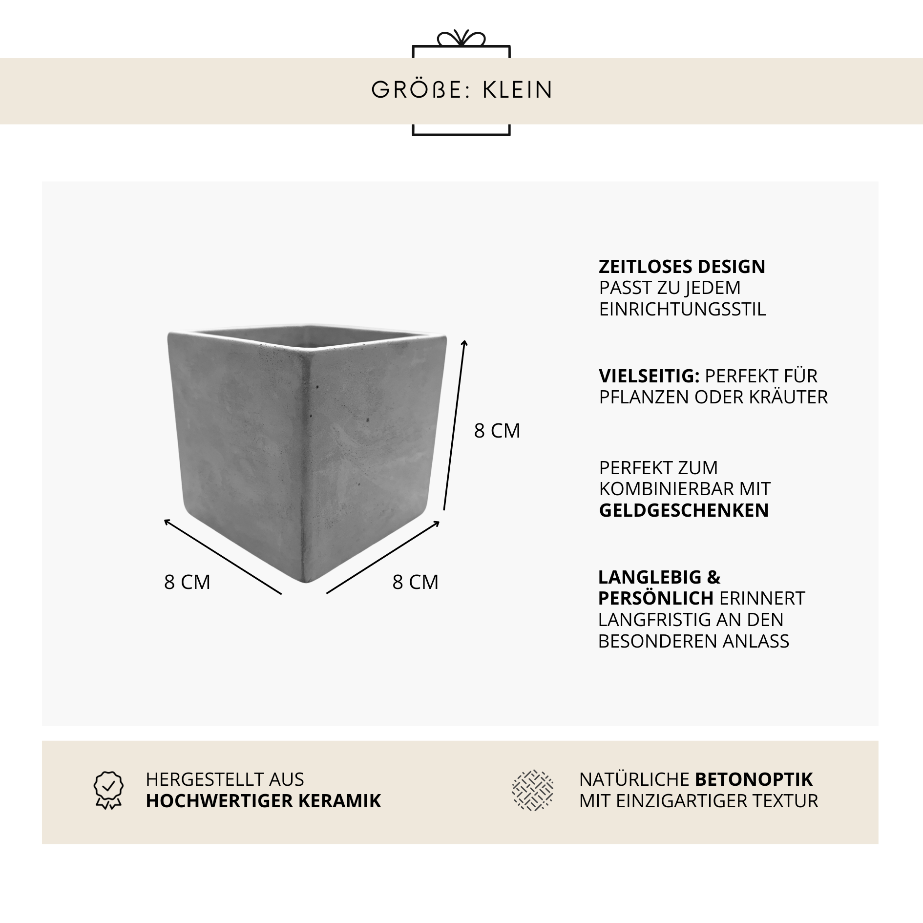 Blumentopf · Schön, dass es dich gibt