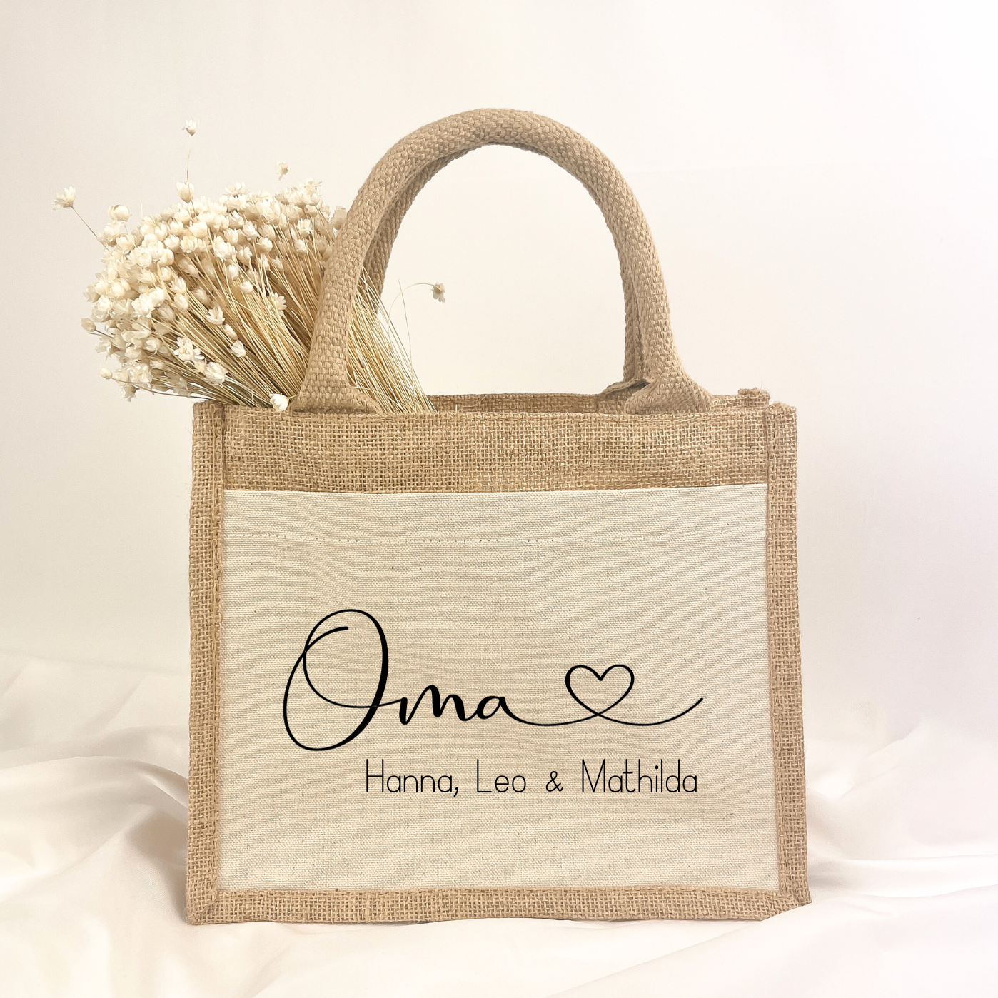 Jute Tasche · Oma mit Namen