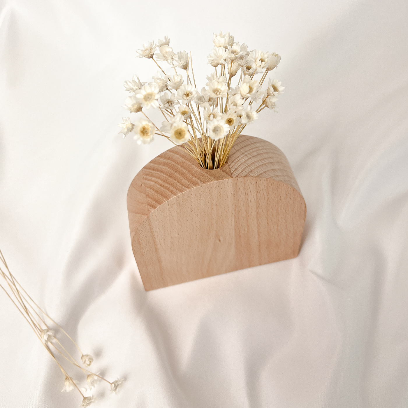 Holzvase · Home Sweet Home