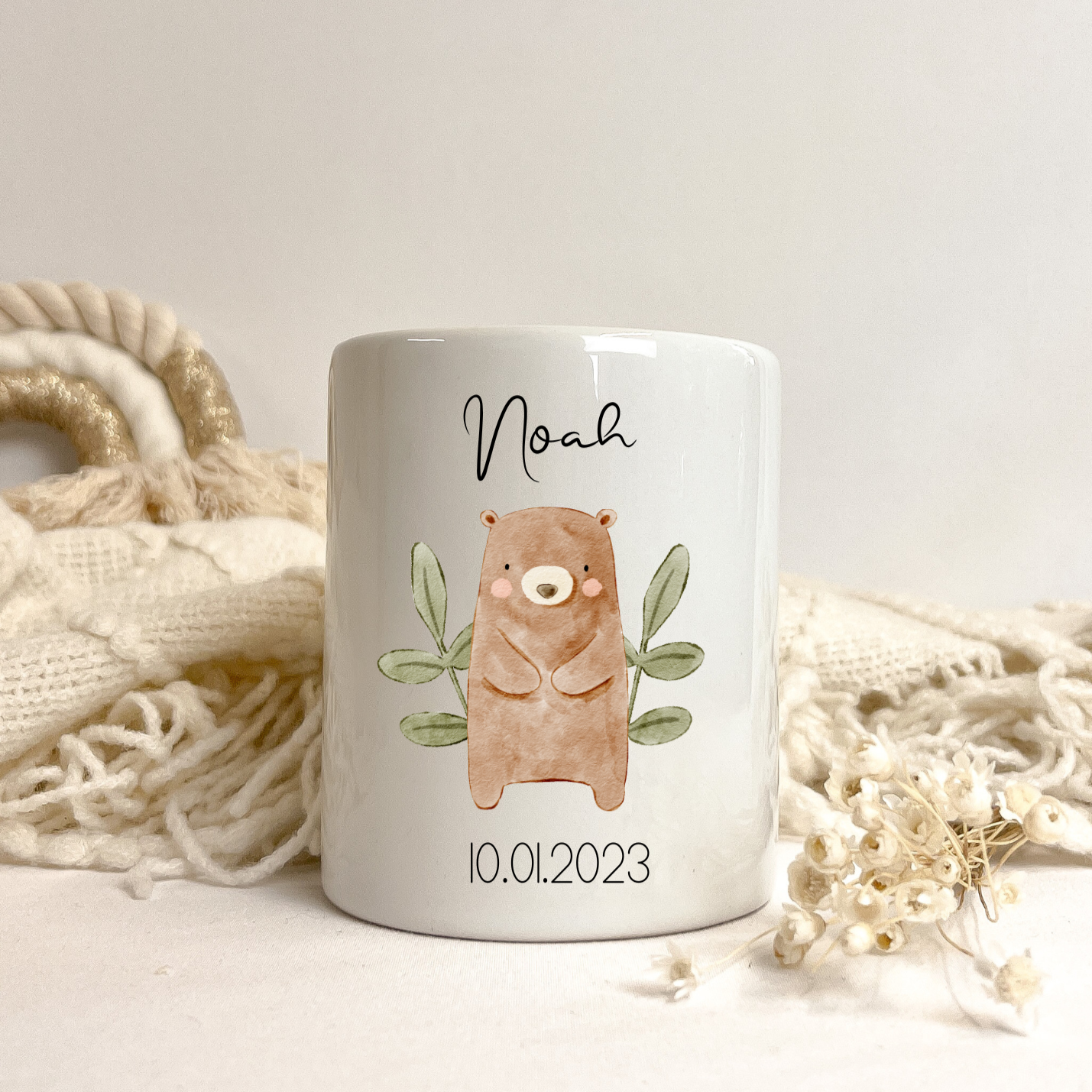 Personalisierte Spardose Tiermotive