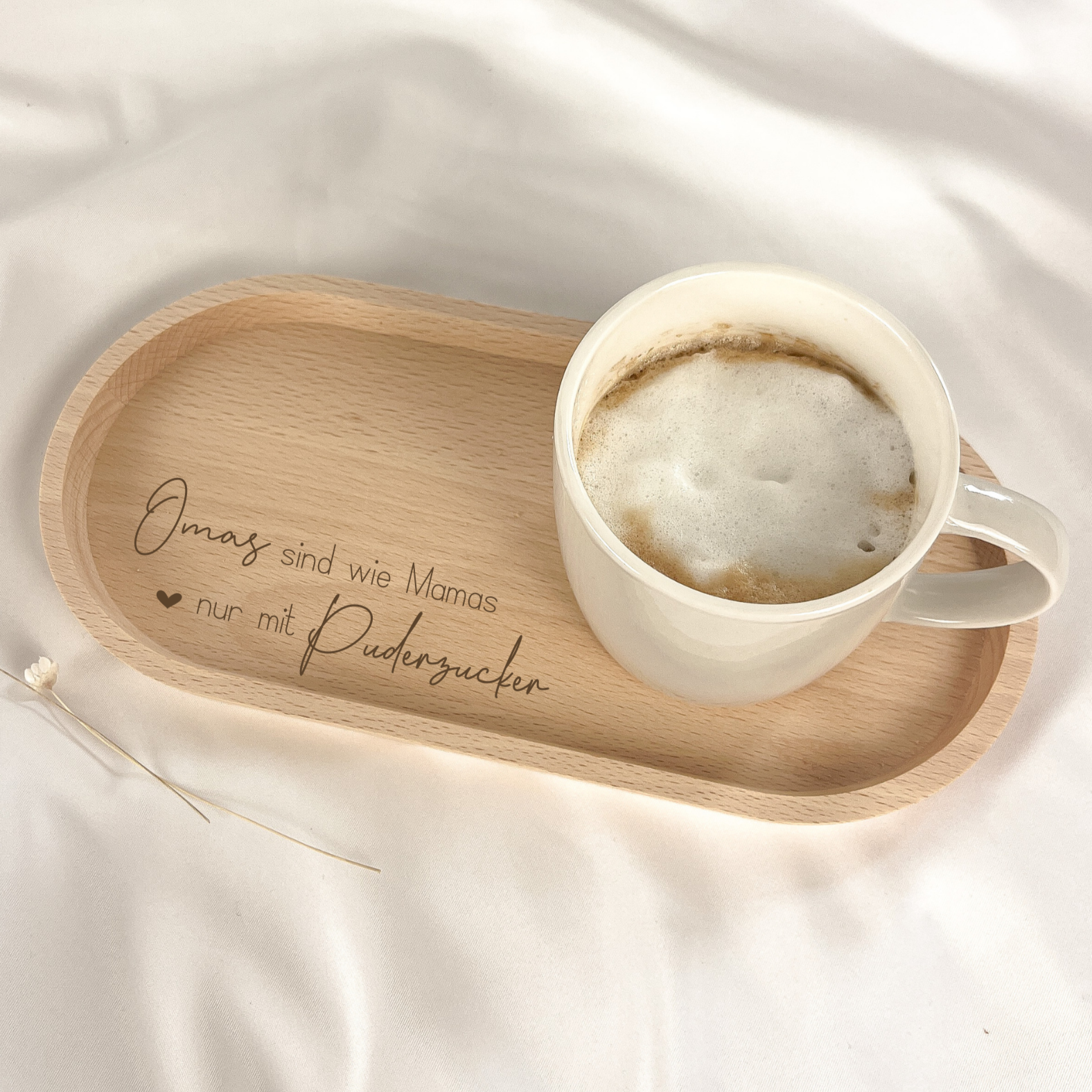 Tablett · Oma Puderzucker