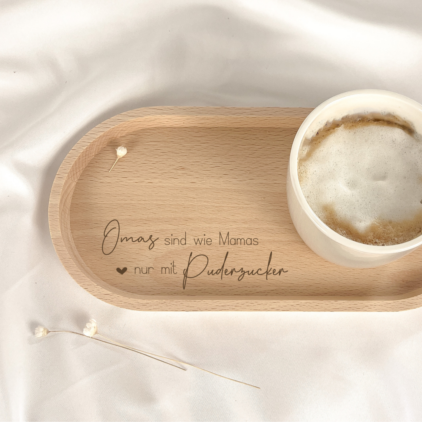 Tablett · Oma Puderzucker