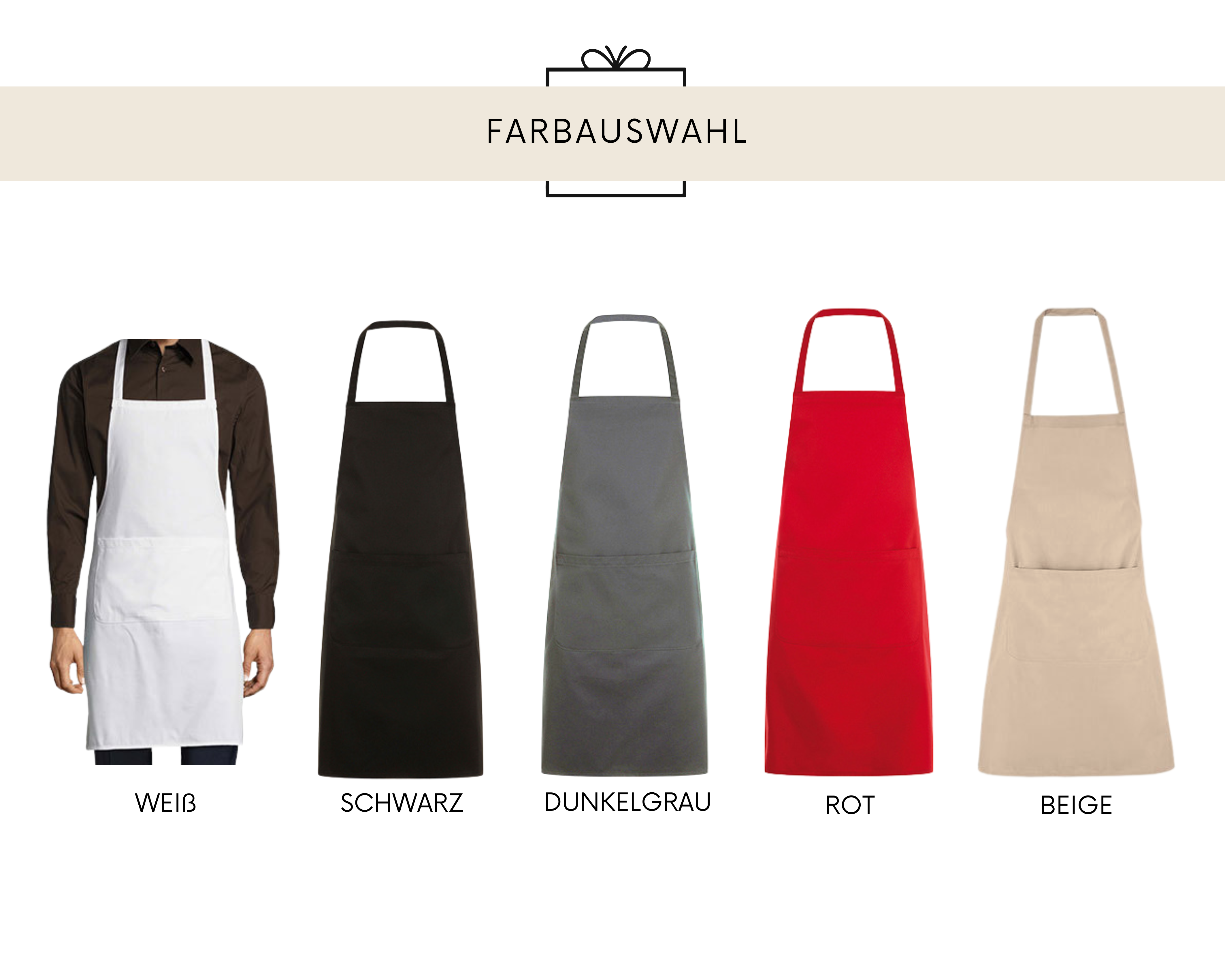 Mrs. & Mr. Schürze personalisiert