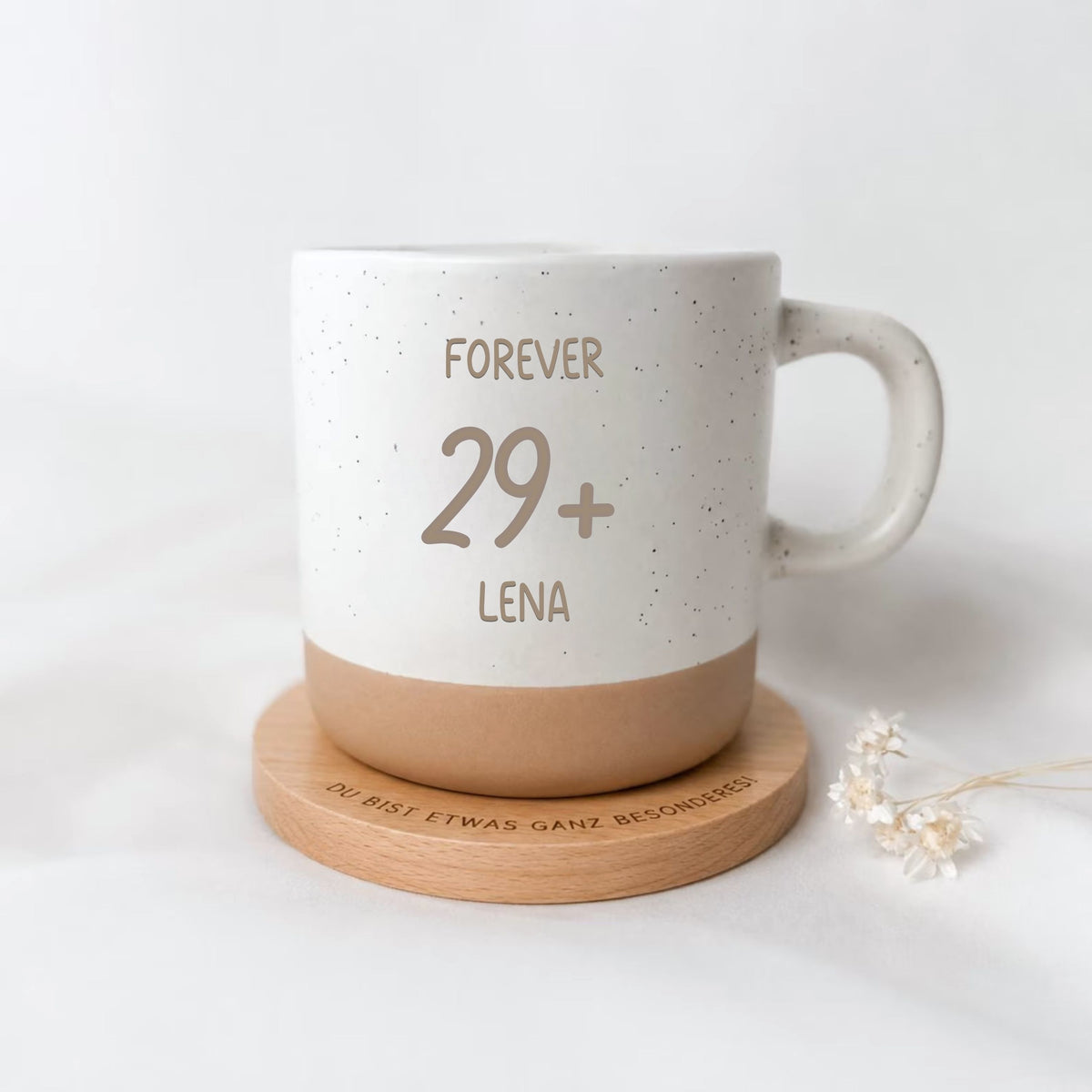 Tasse · Forever (Zahl) + Name