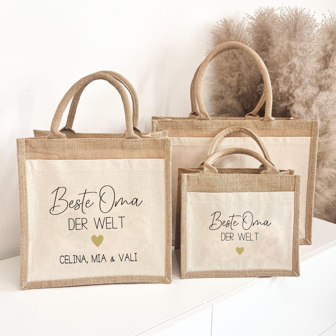 Jute Tasche · Beste Oma der Welt