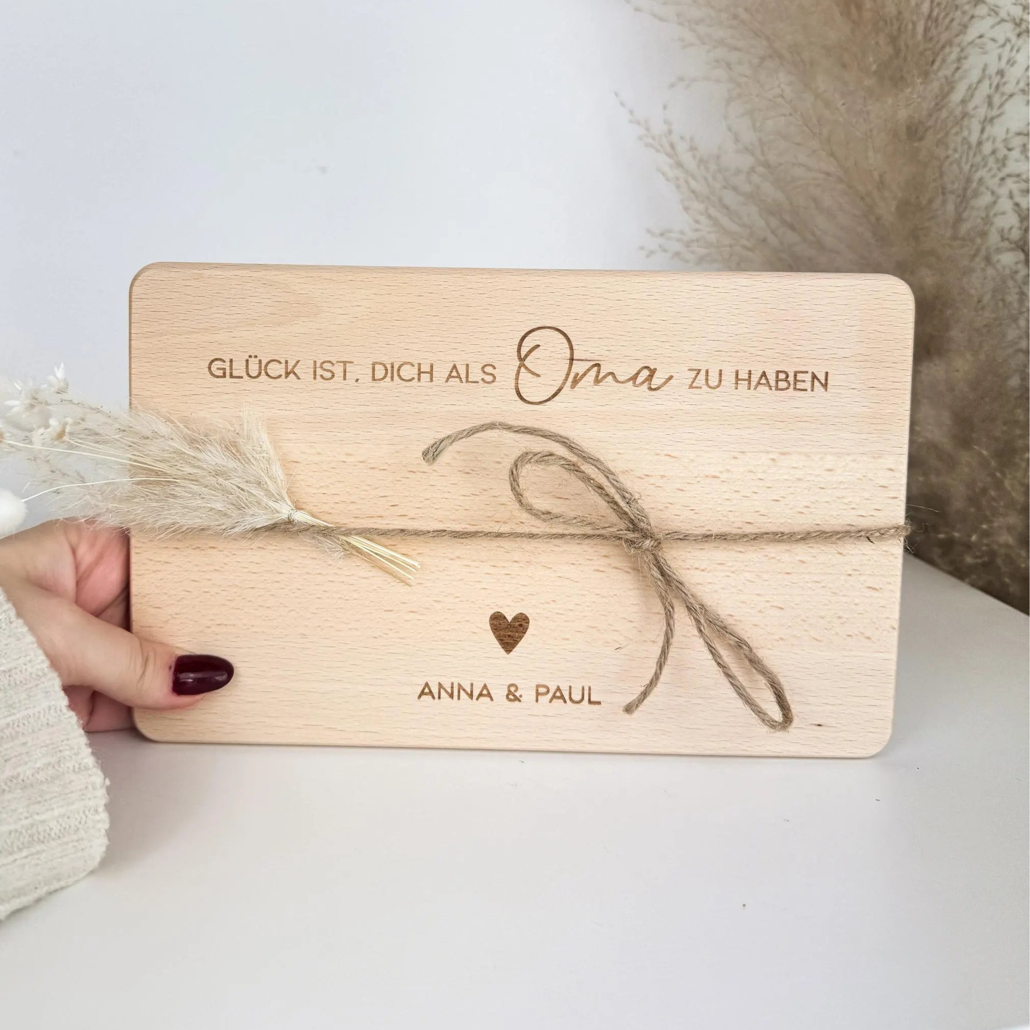 Brettchen · Glück ist, dich zu haben