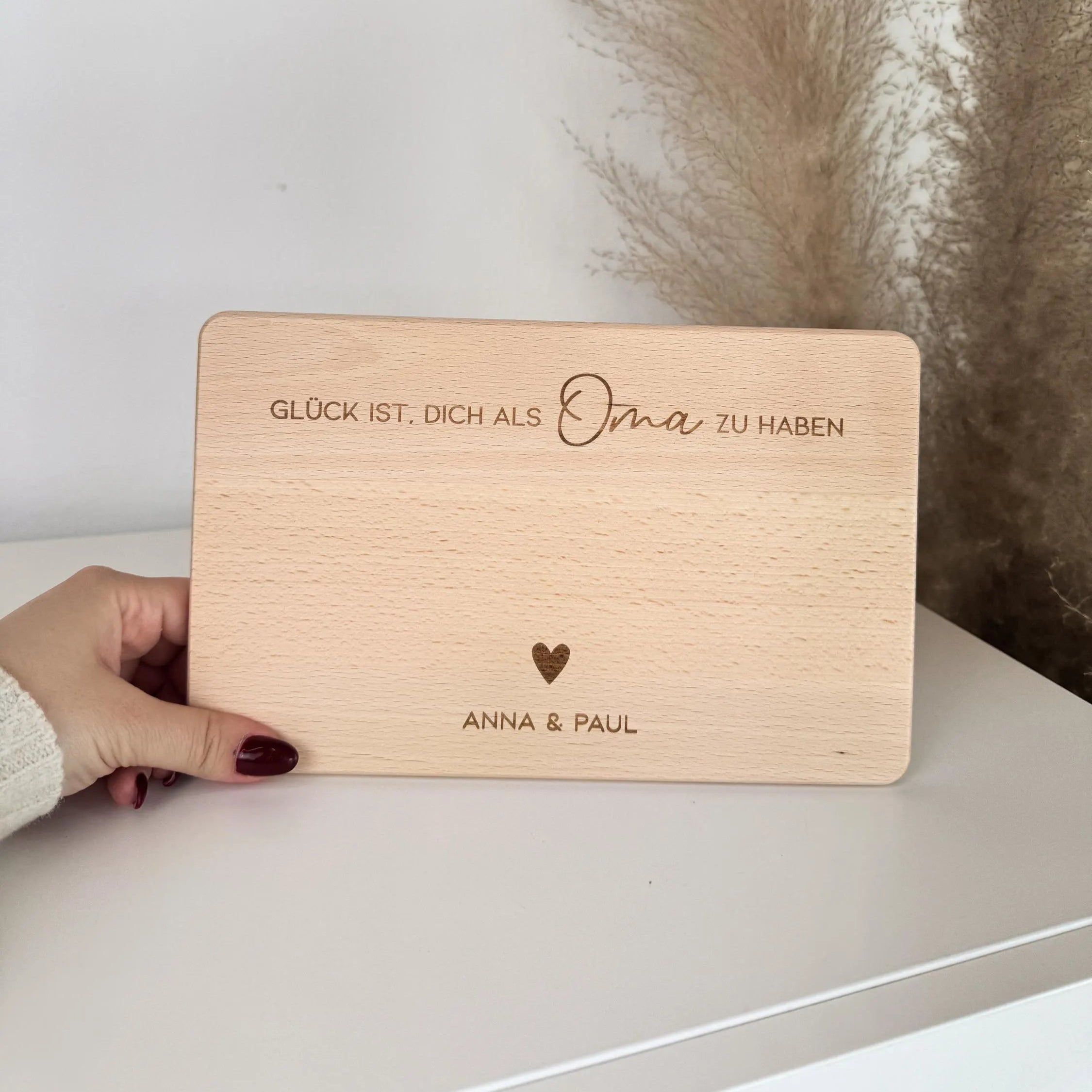 Brettchen · Glück ist, dich zu haben