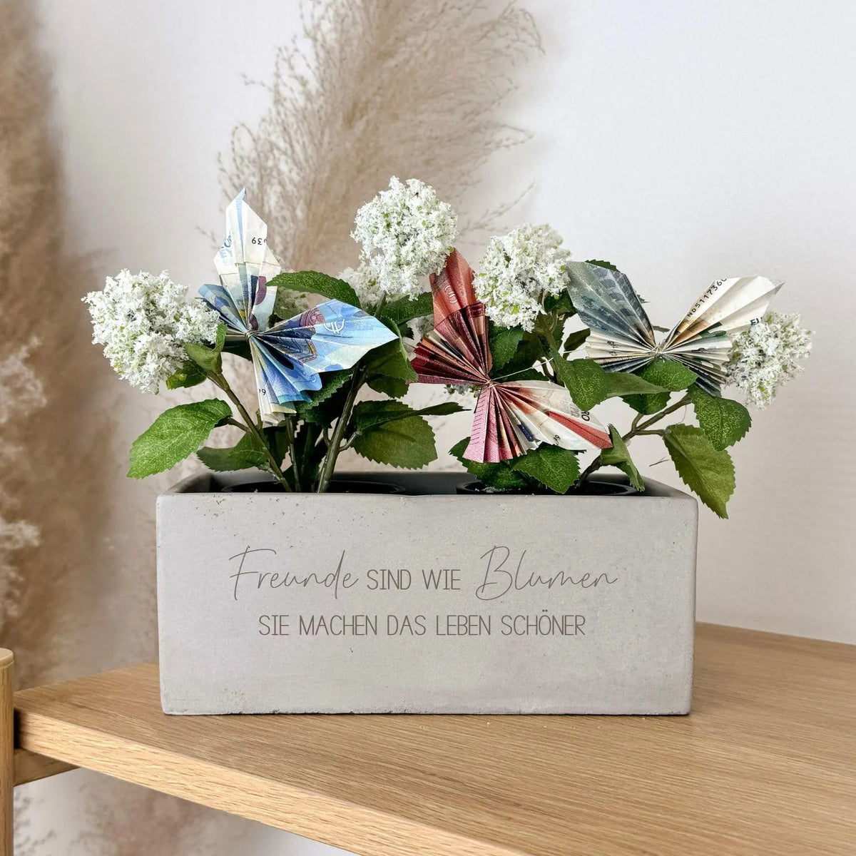 Blumentopf · Freunde sind wie Blumen (Groß)