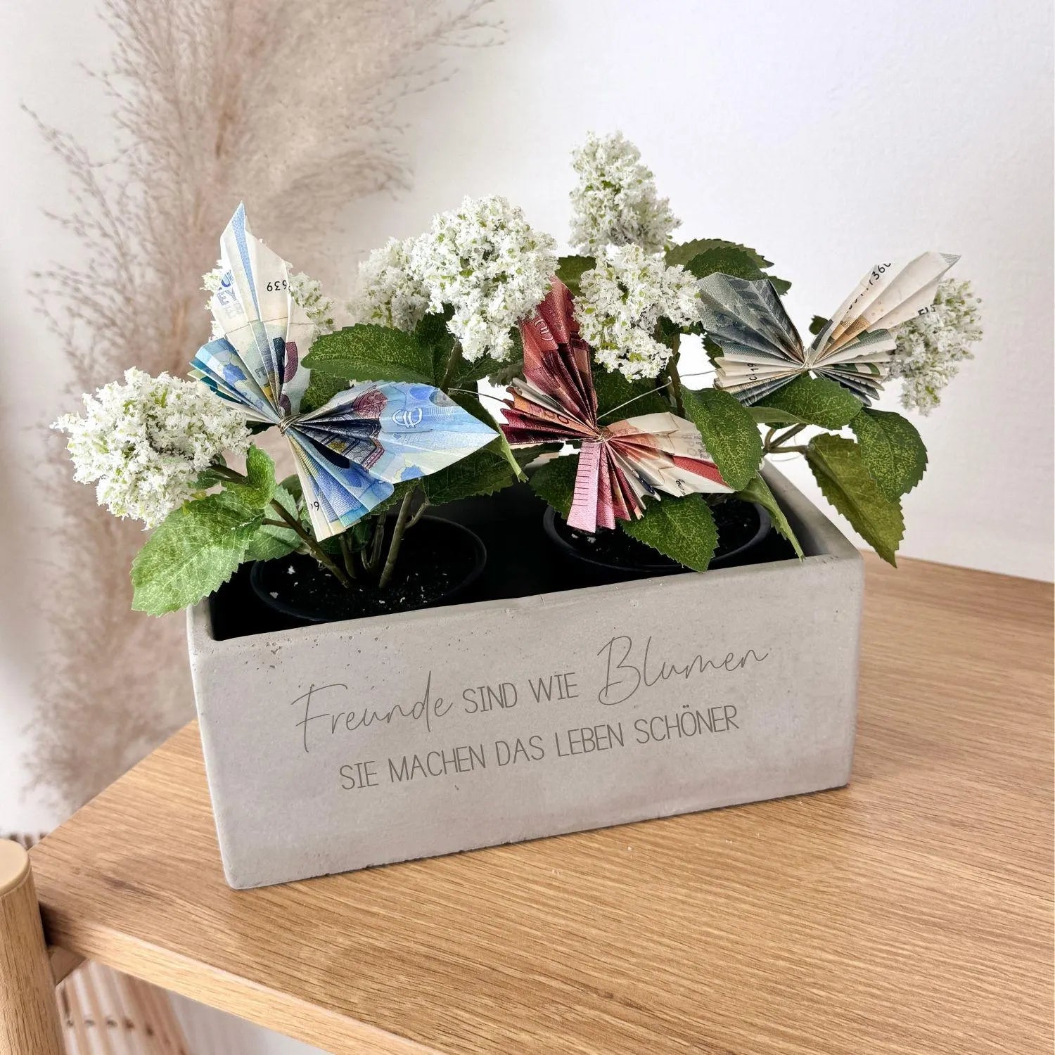 Blumentopf · Freunde sind wie Blumen (Groß)