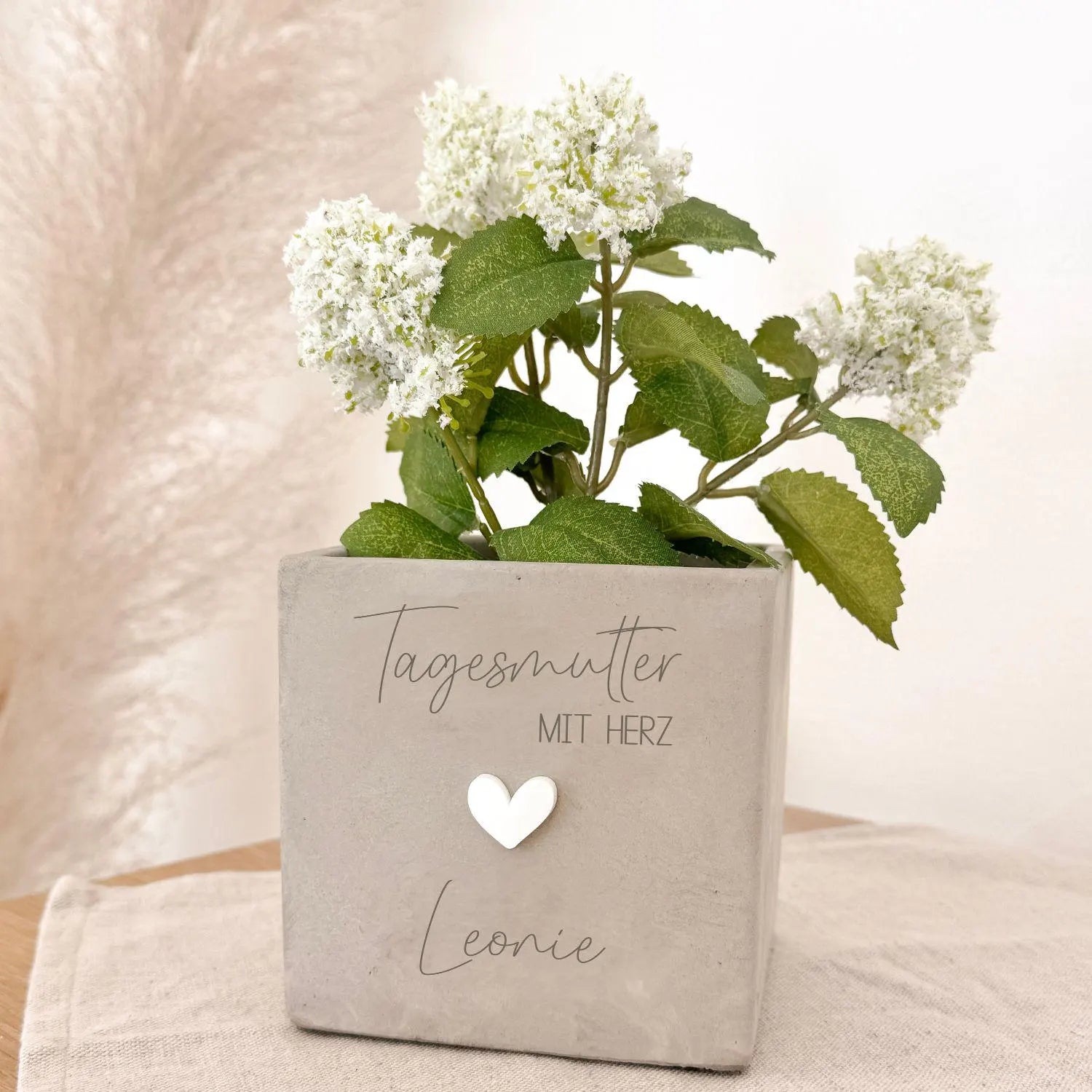Blumentopf · Lehrerin / Tagesmutter mit Herz