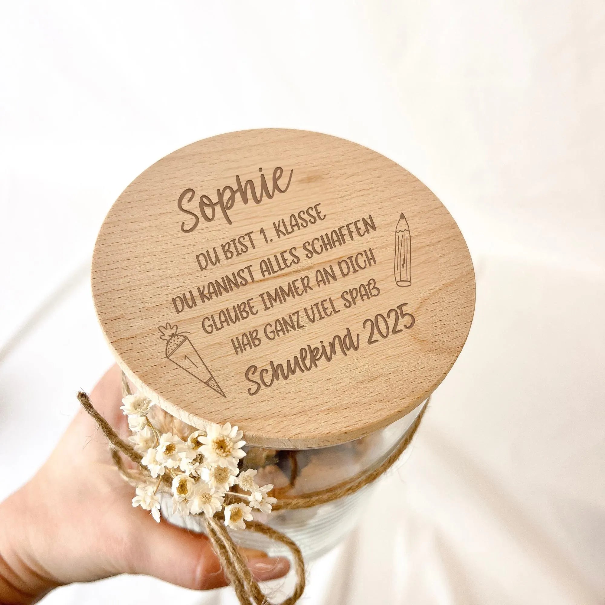 Vorratsglas · Du bist erste Klasse