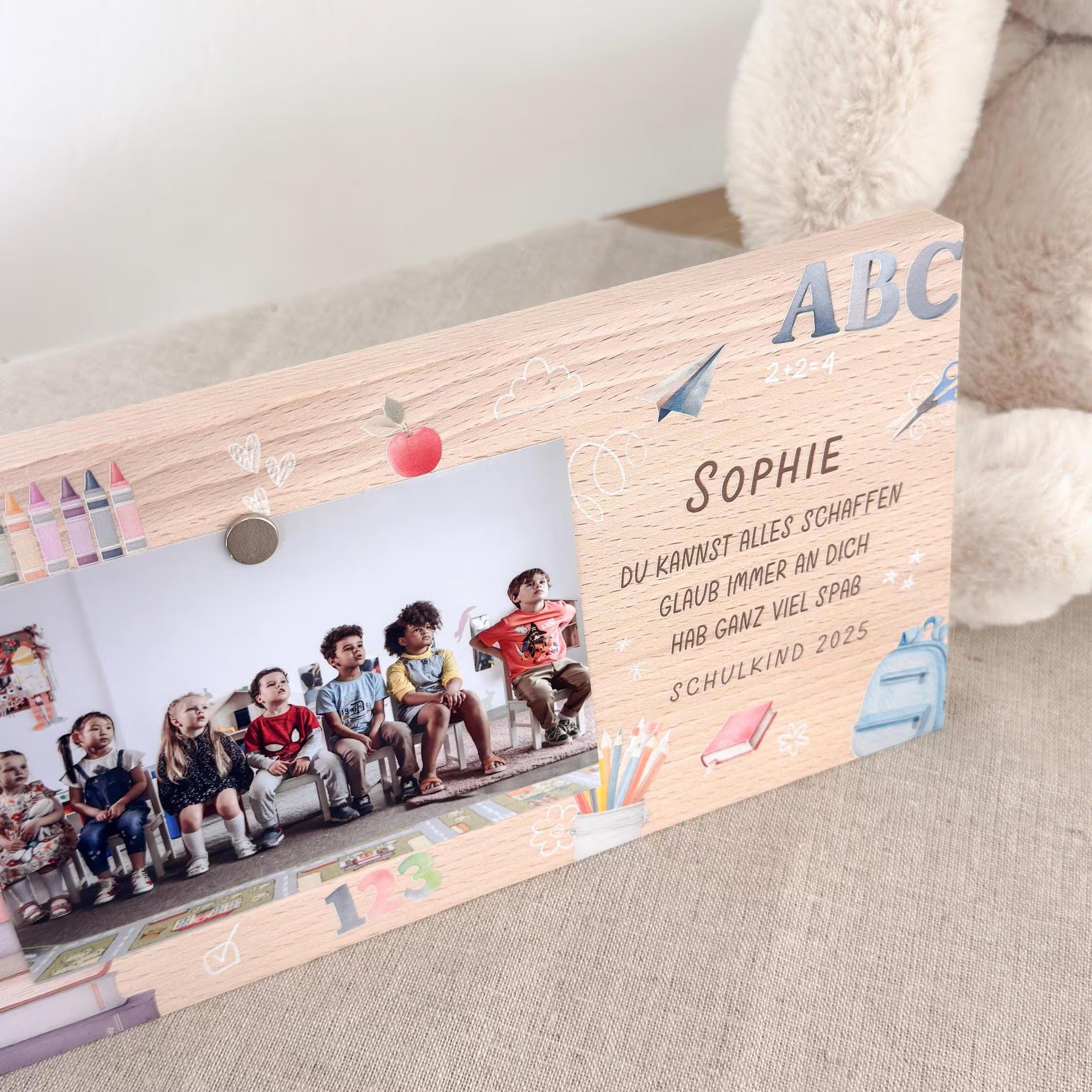 Fotoständer · Einschulung