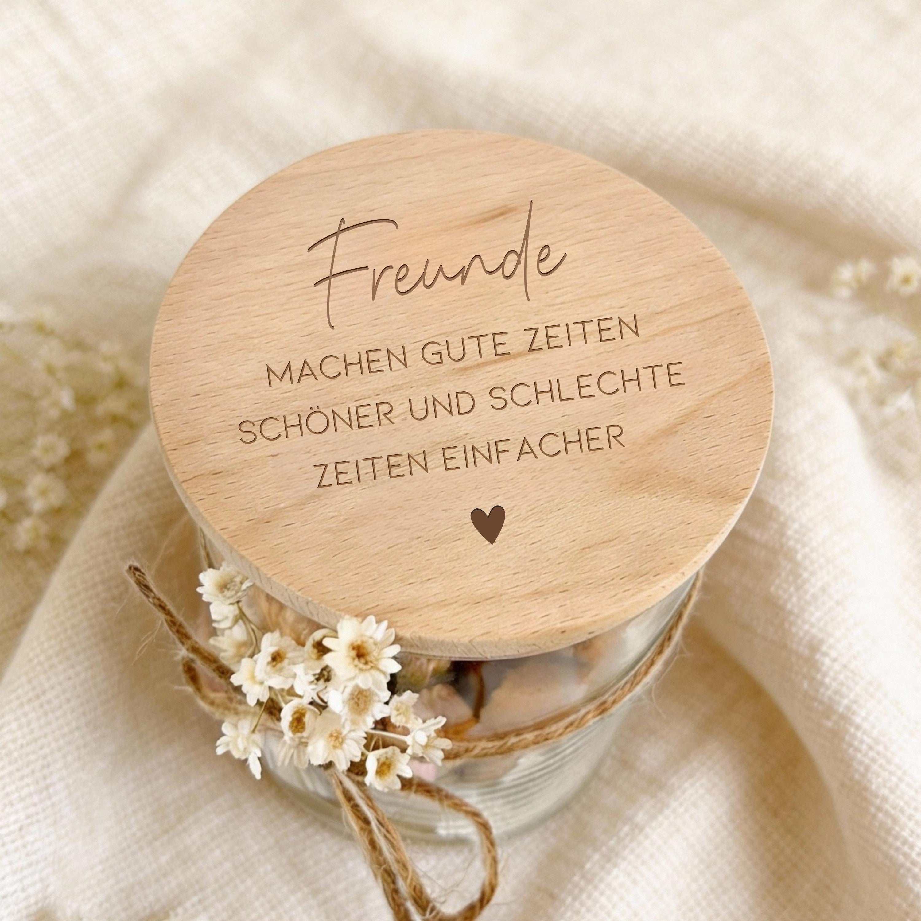 Vorratsglas · Freunde