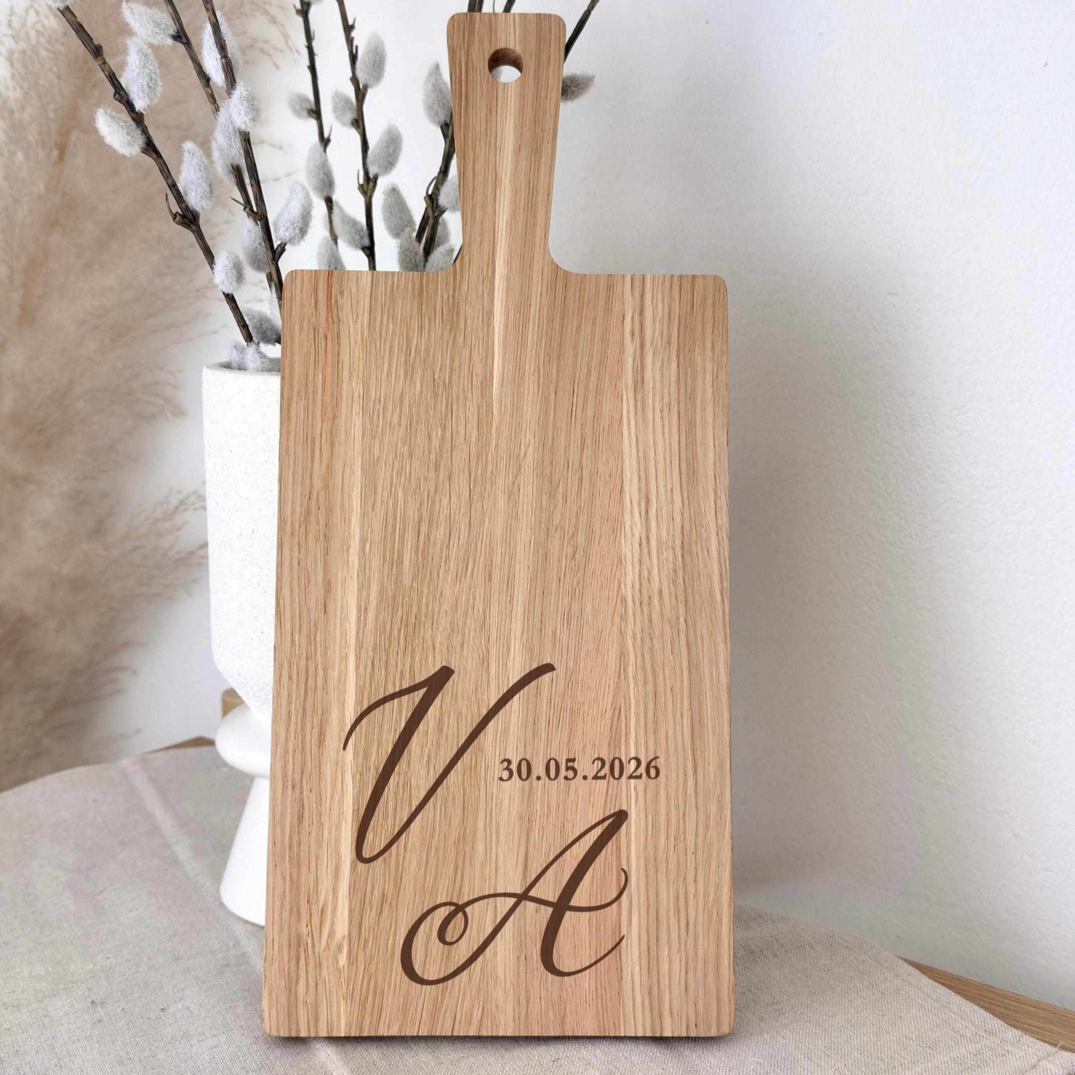 Eichenbrett · Initialien