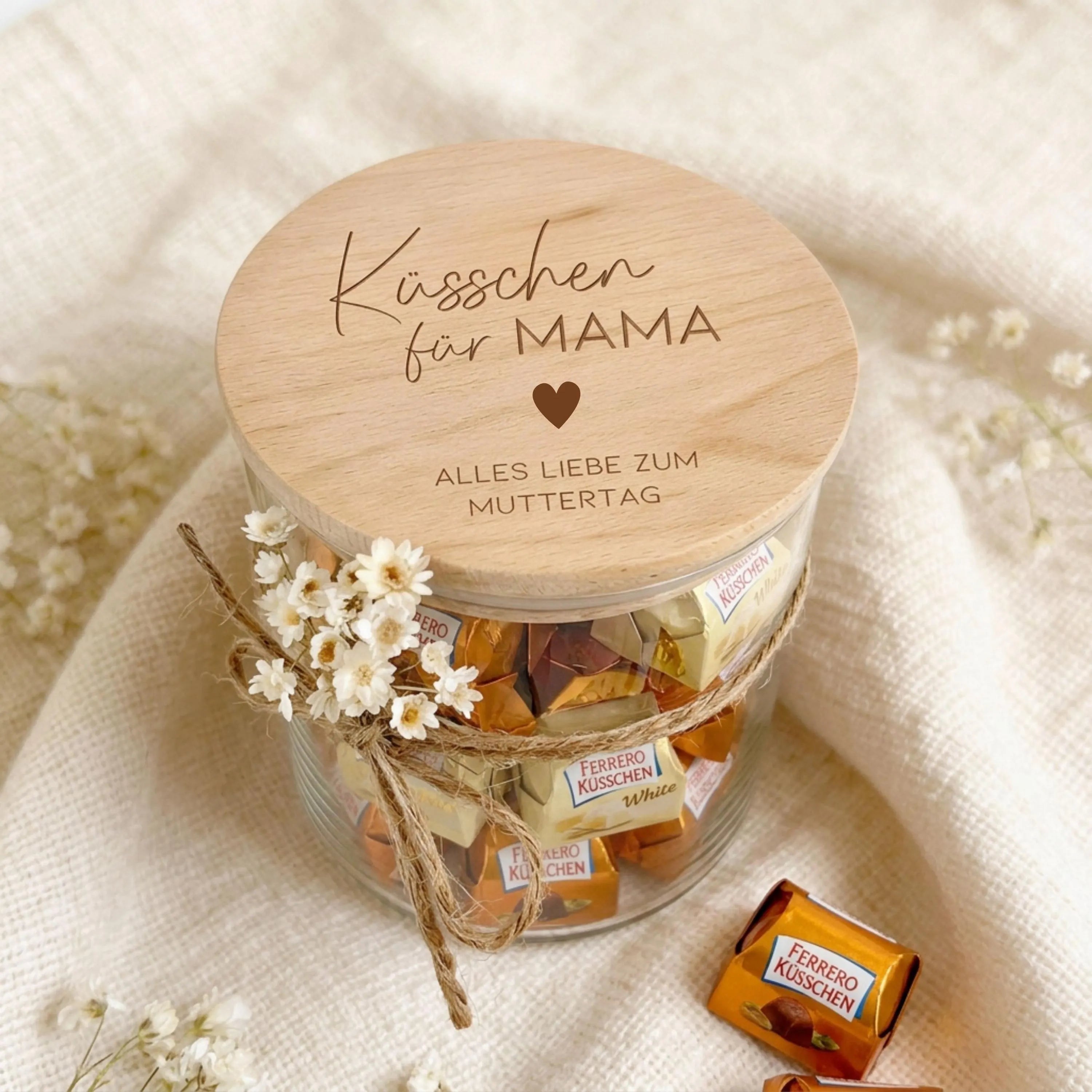 Vorratsglas · Küsschen für Mamas