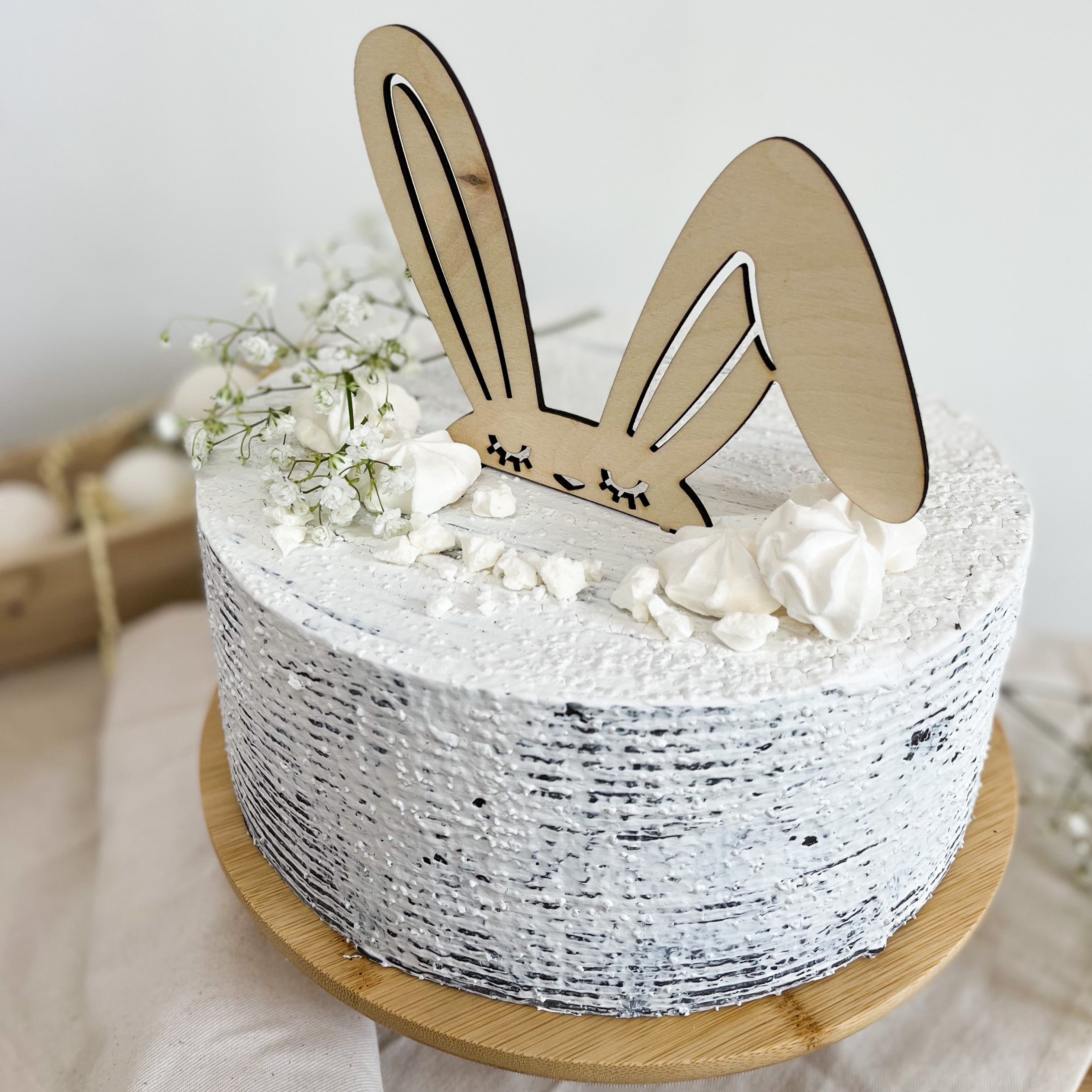 Oster Cake Topper Holz