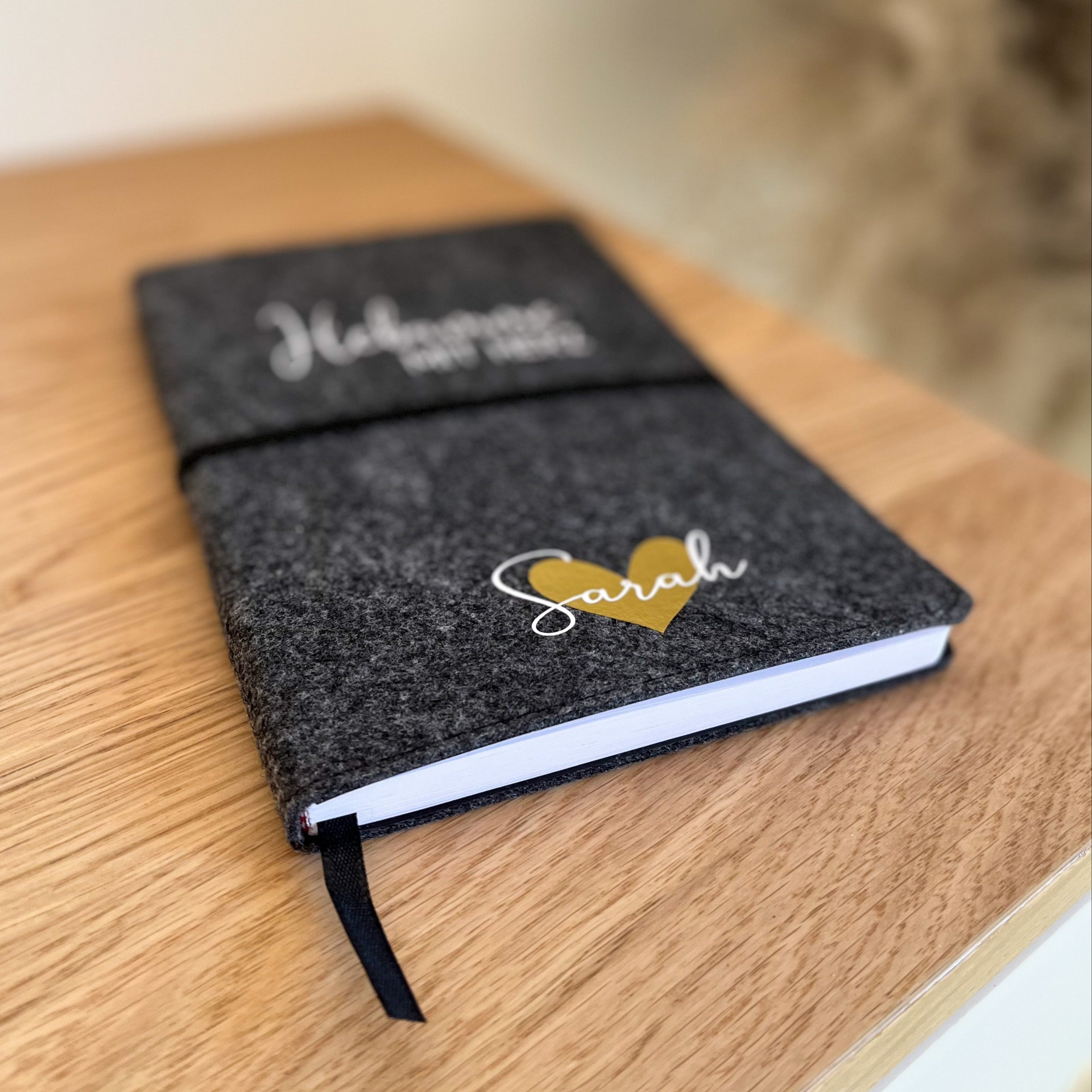 Filz-Notizbuch A5 "Hebamme"
