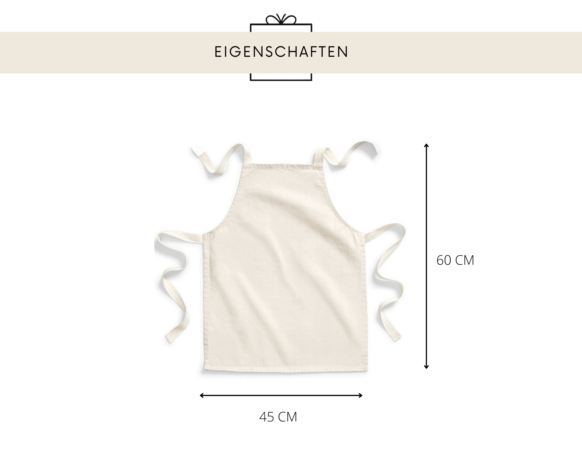 Backschürze Kind