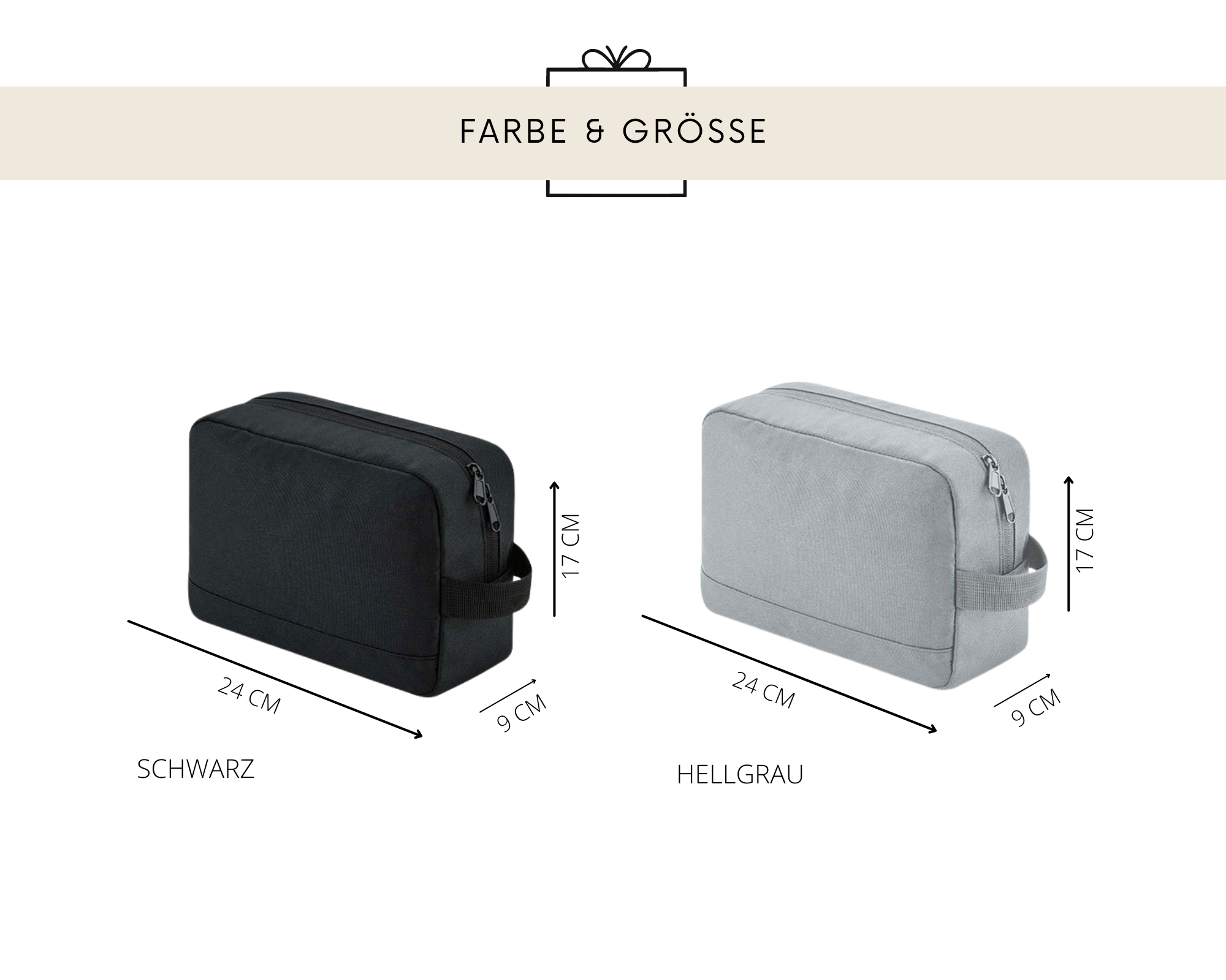 Personalisierte Kulturtasche