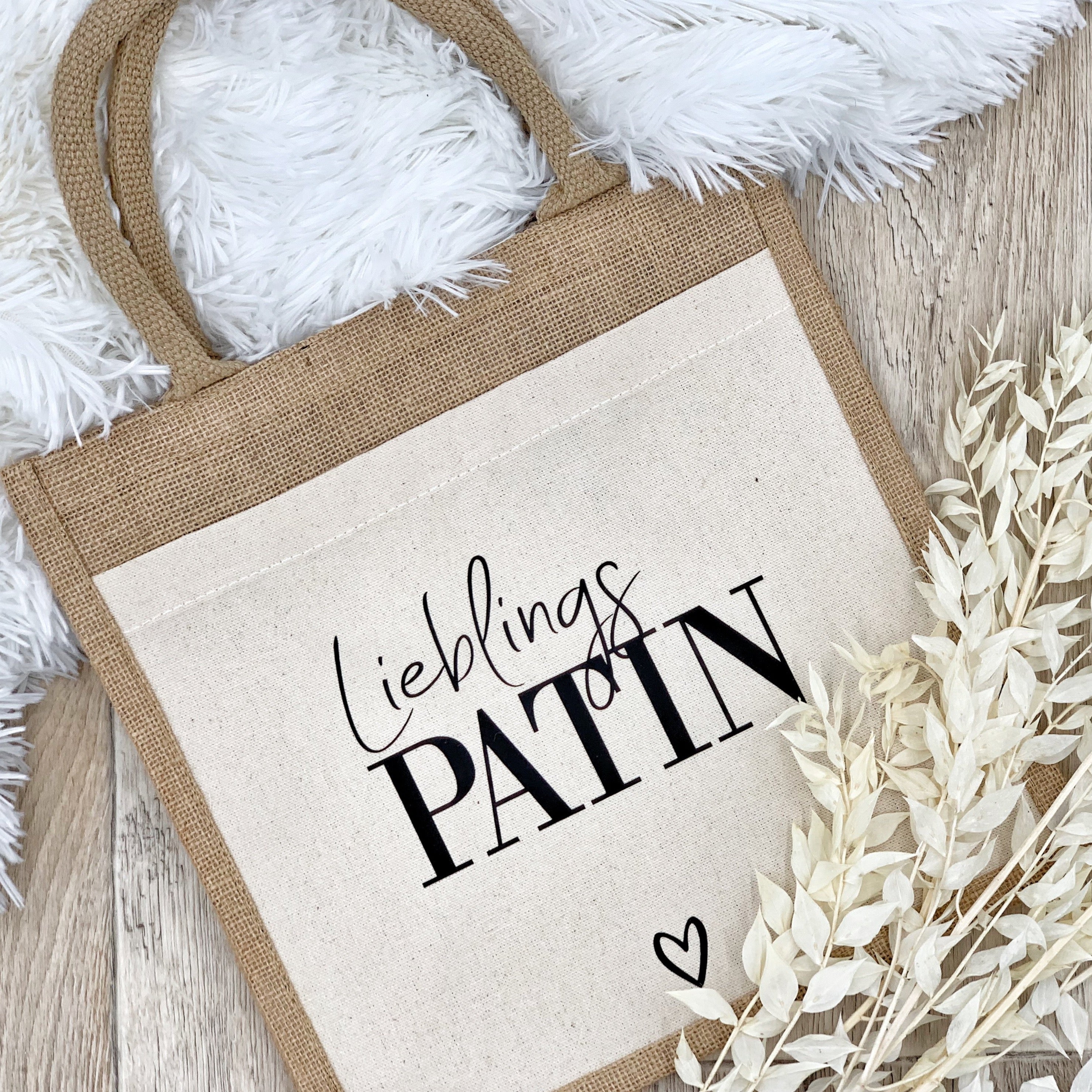 Jute Tasche · Lieblings + Wunschwort