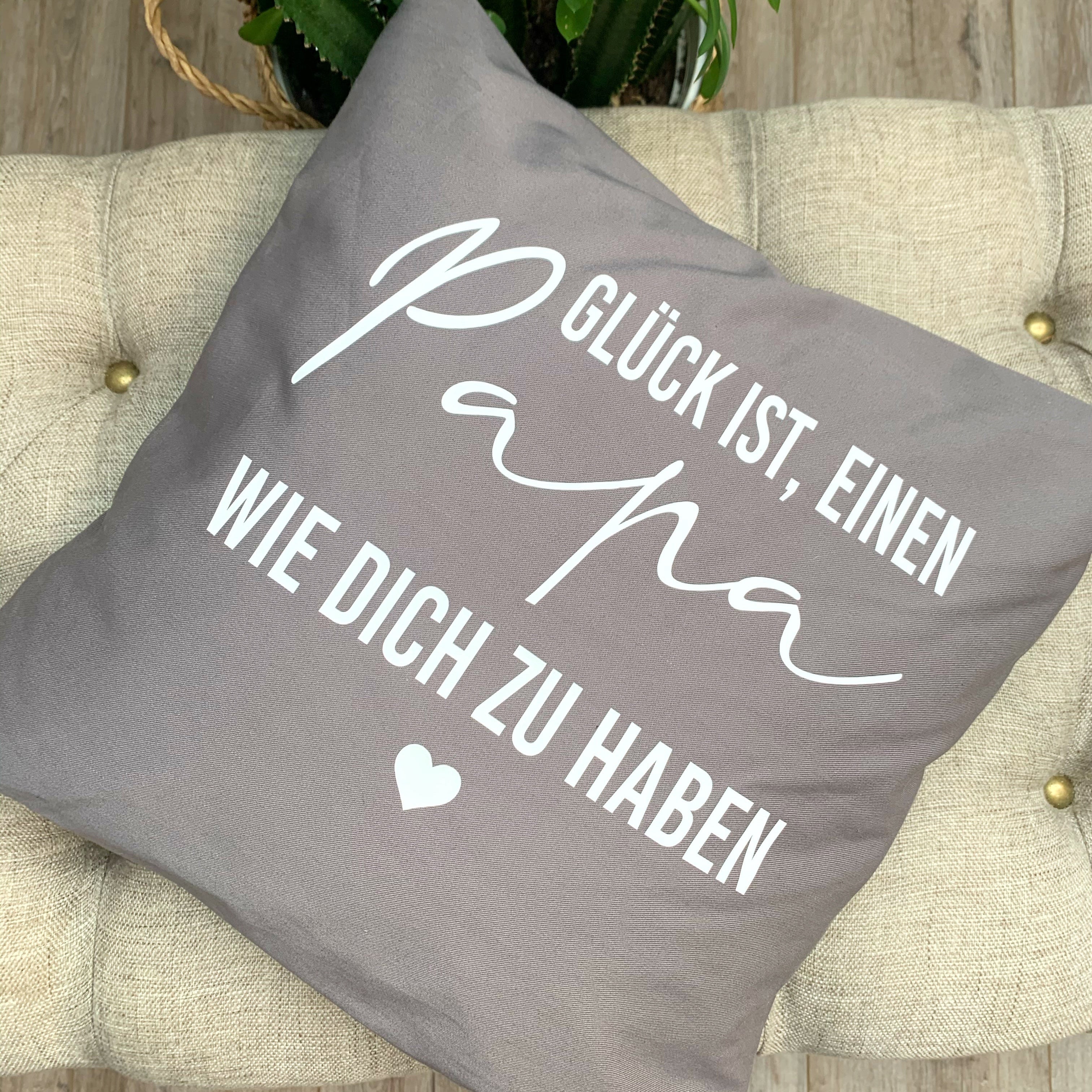 Kissen Mama Papa