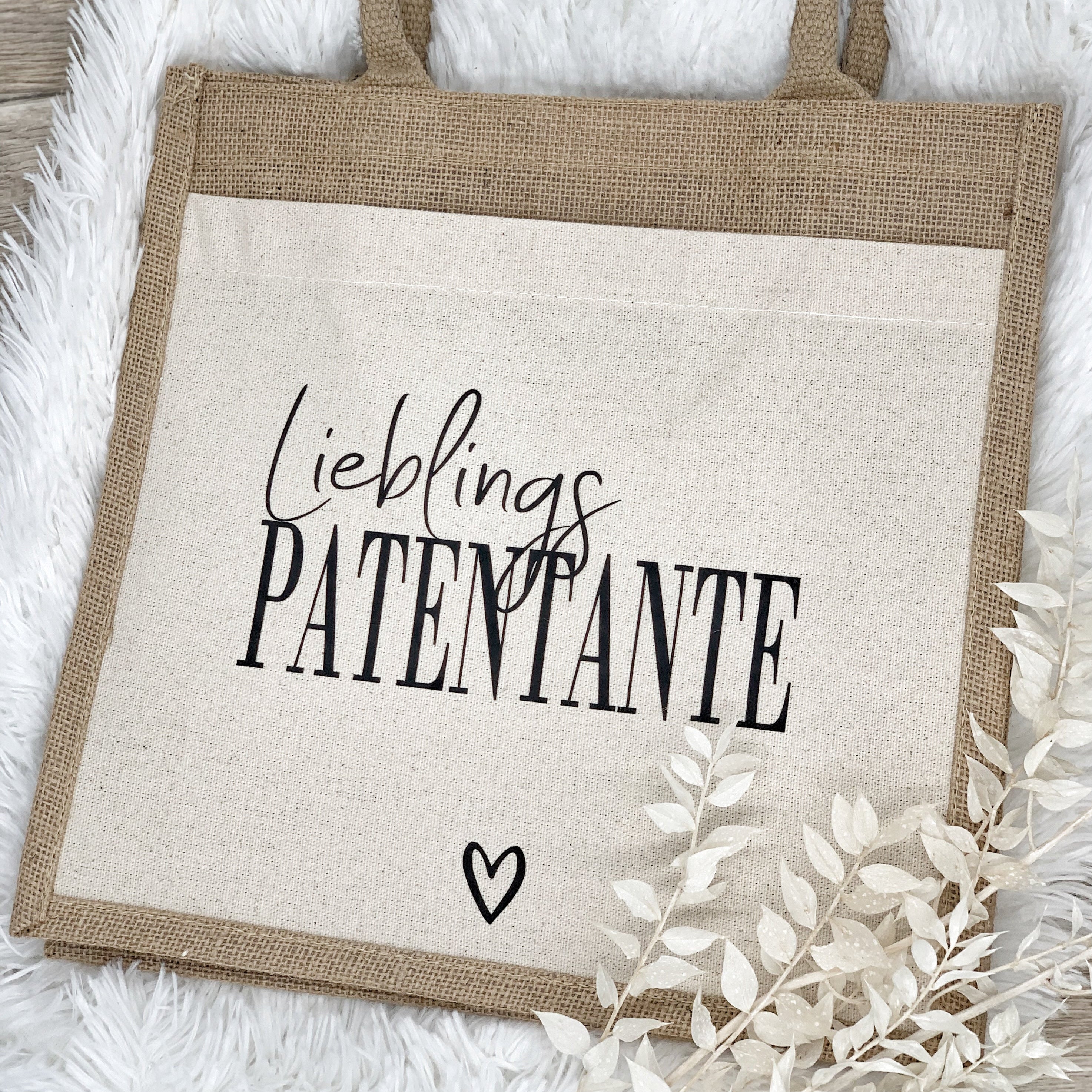 Jute Tasche · Lieblings + Wunschwort
