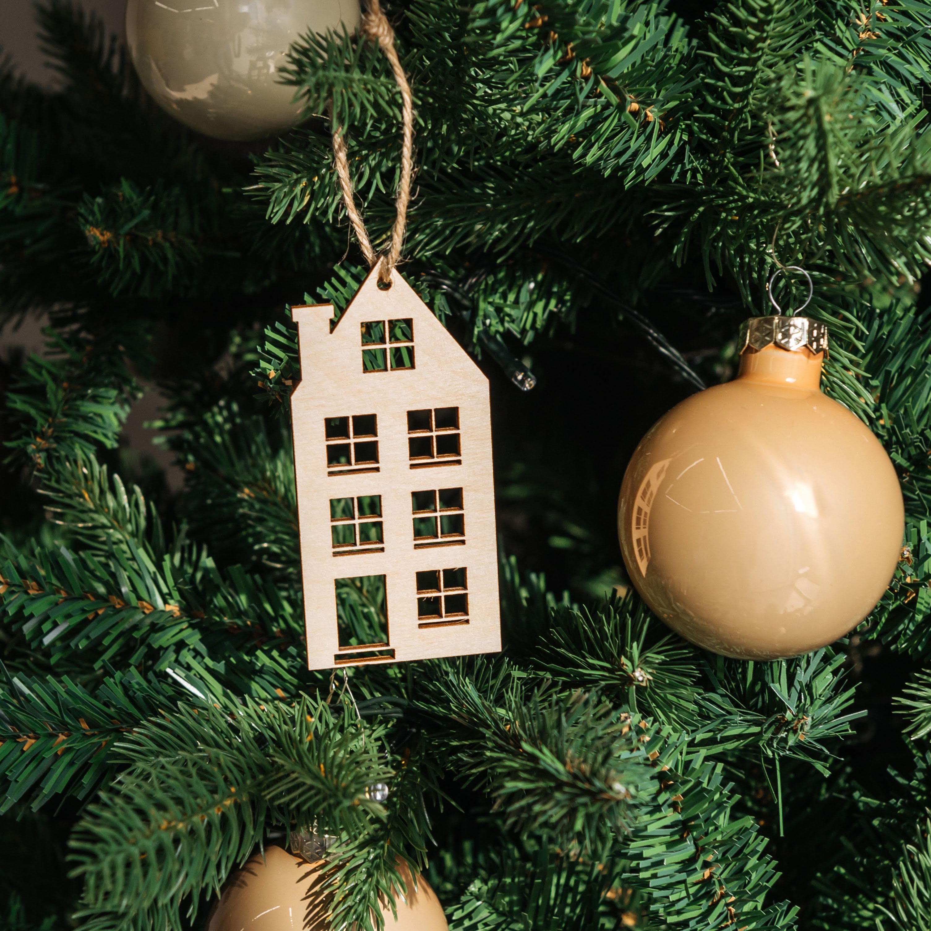 Anhänger · Amsterdam-Häuser (3er Set)