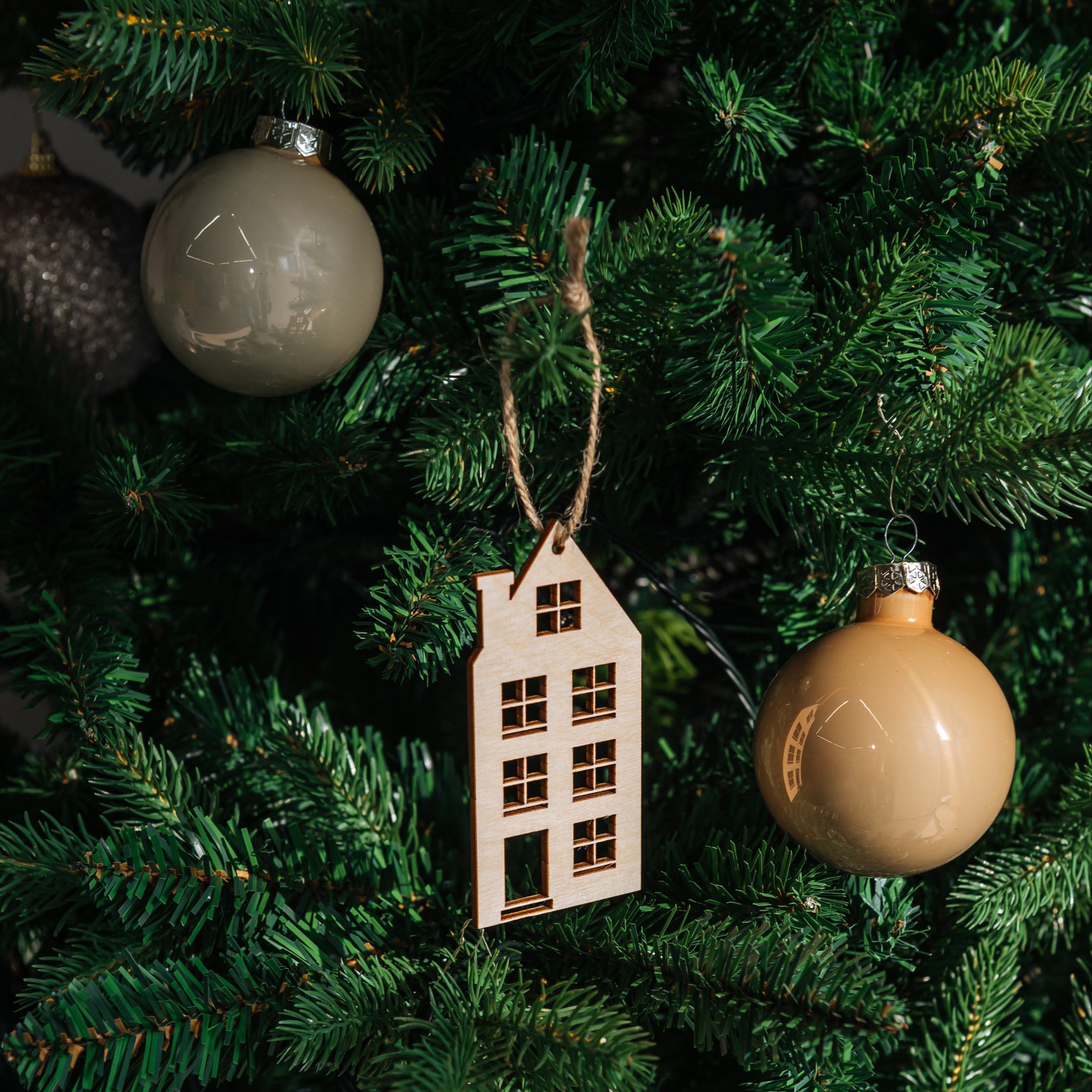 Anhänger · Amsterdam-Häuser (3er Set)