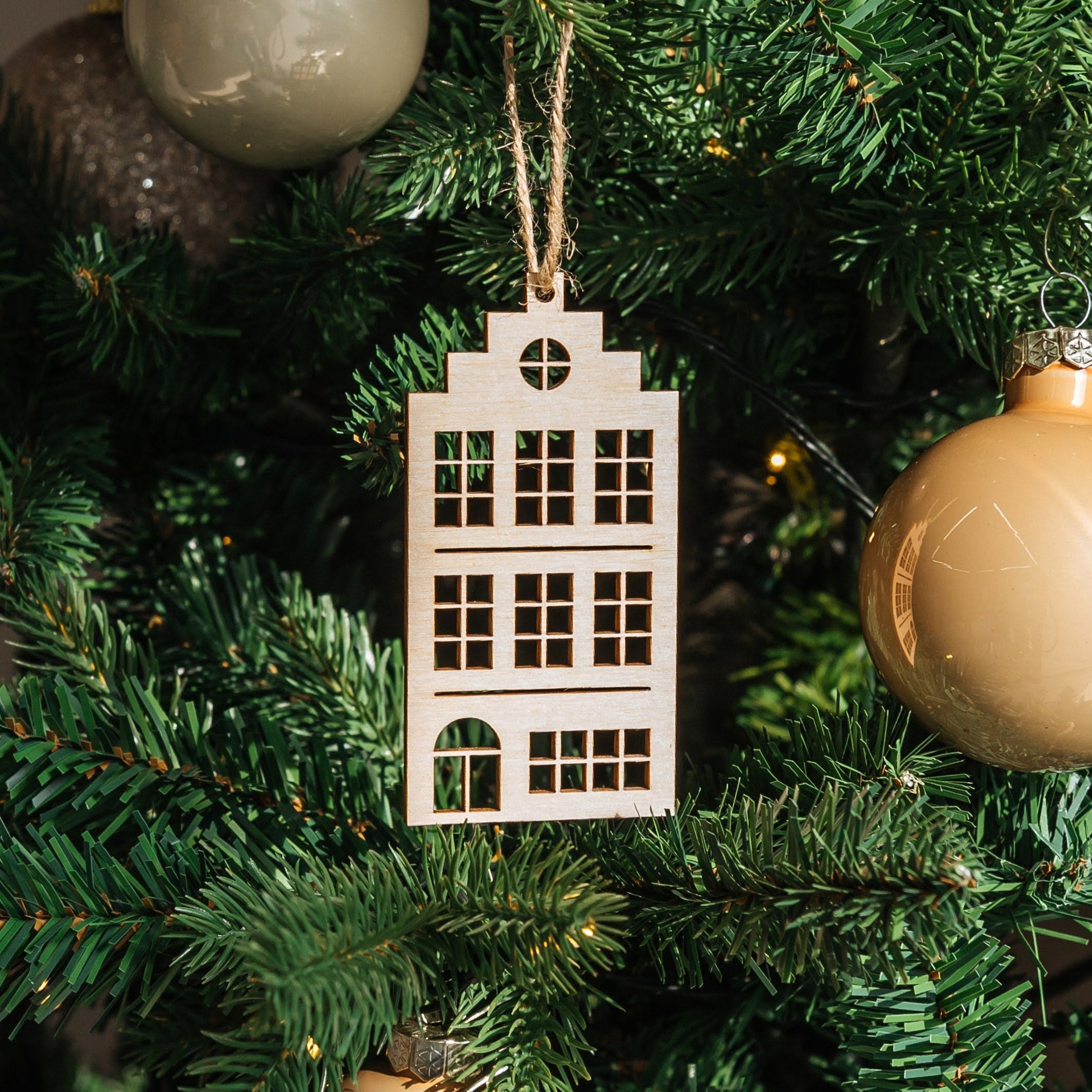 Anhänger · Amsterdam-Häuser (3er Set)