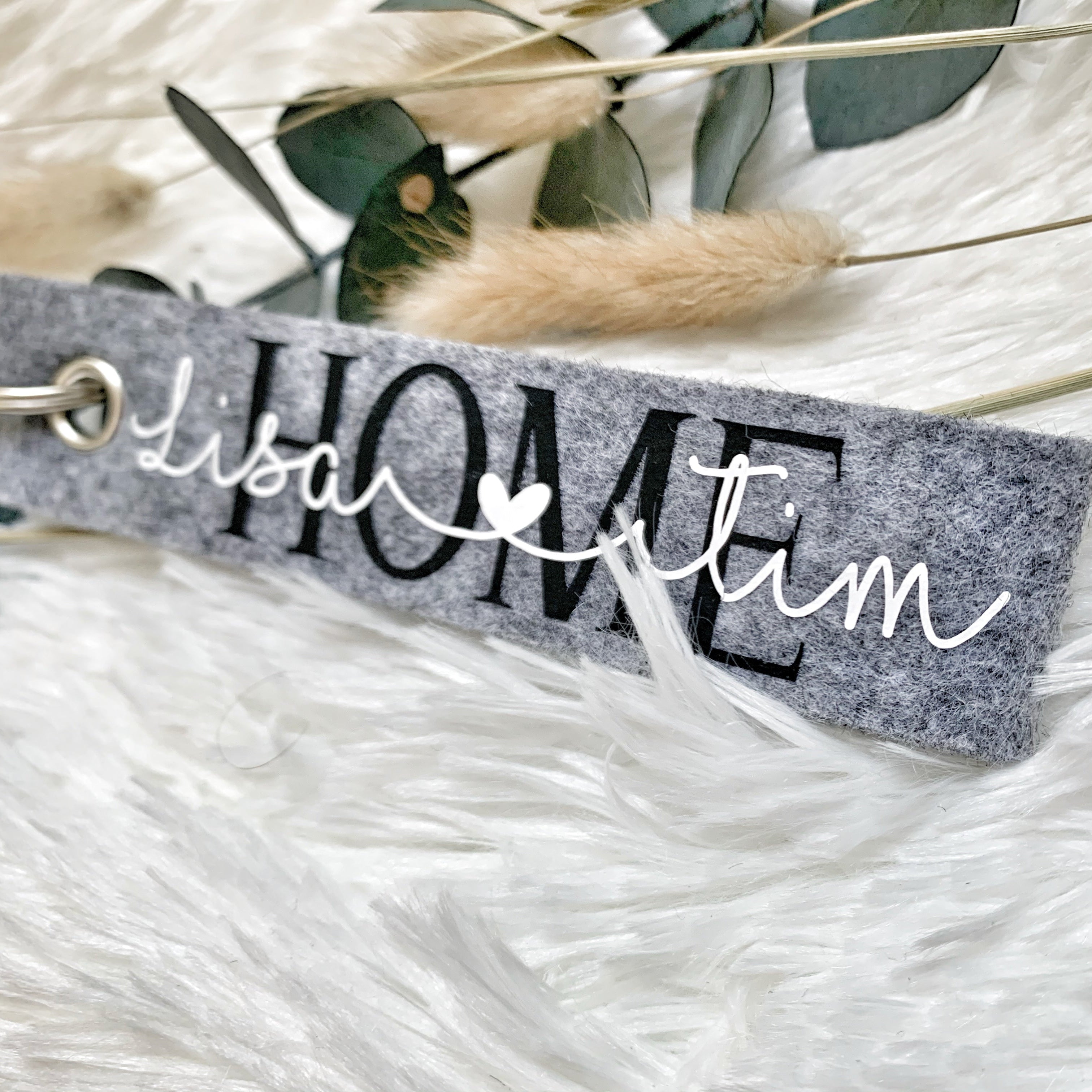 Filz Schlüsselanhänger · Home