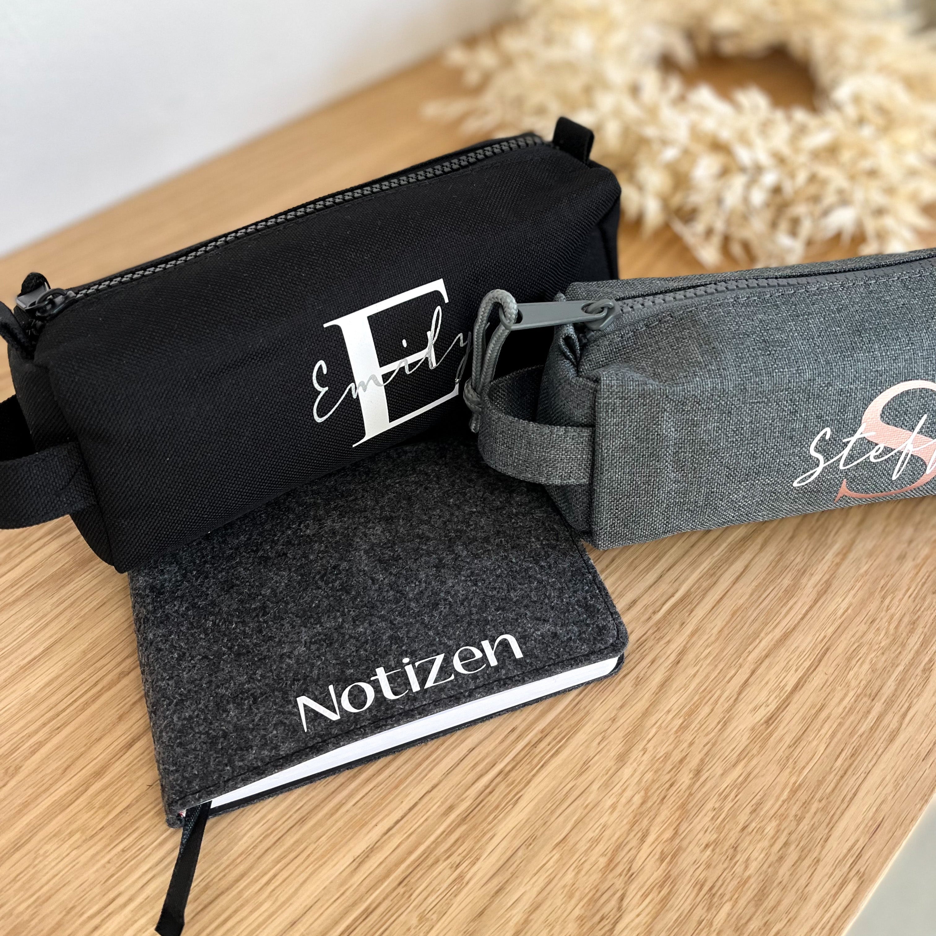 Mäppchen mit Initial + Name (personalisiert)