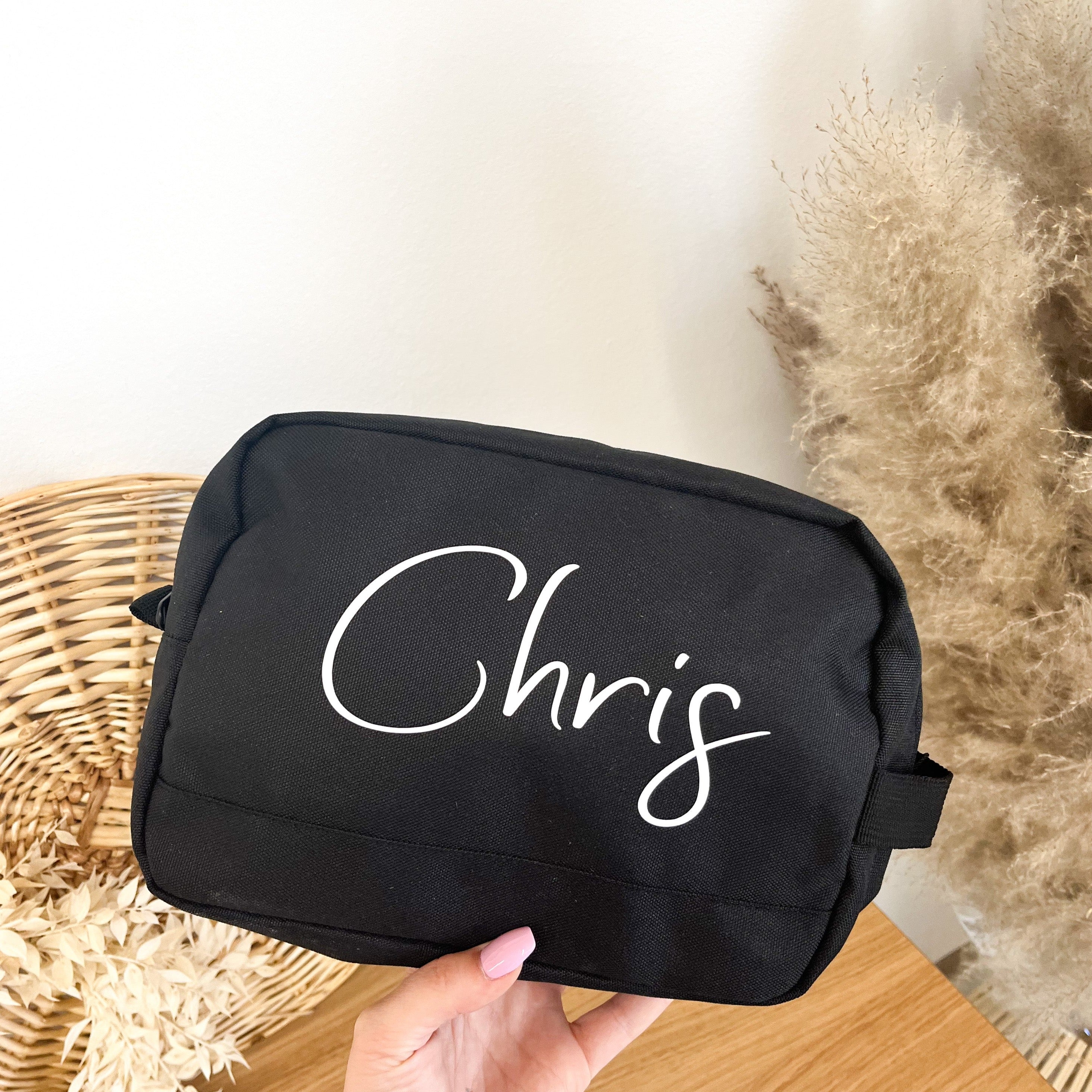 Kulturtasche mit Name