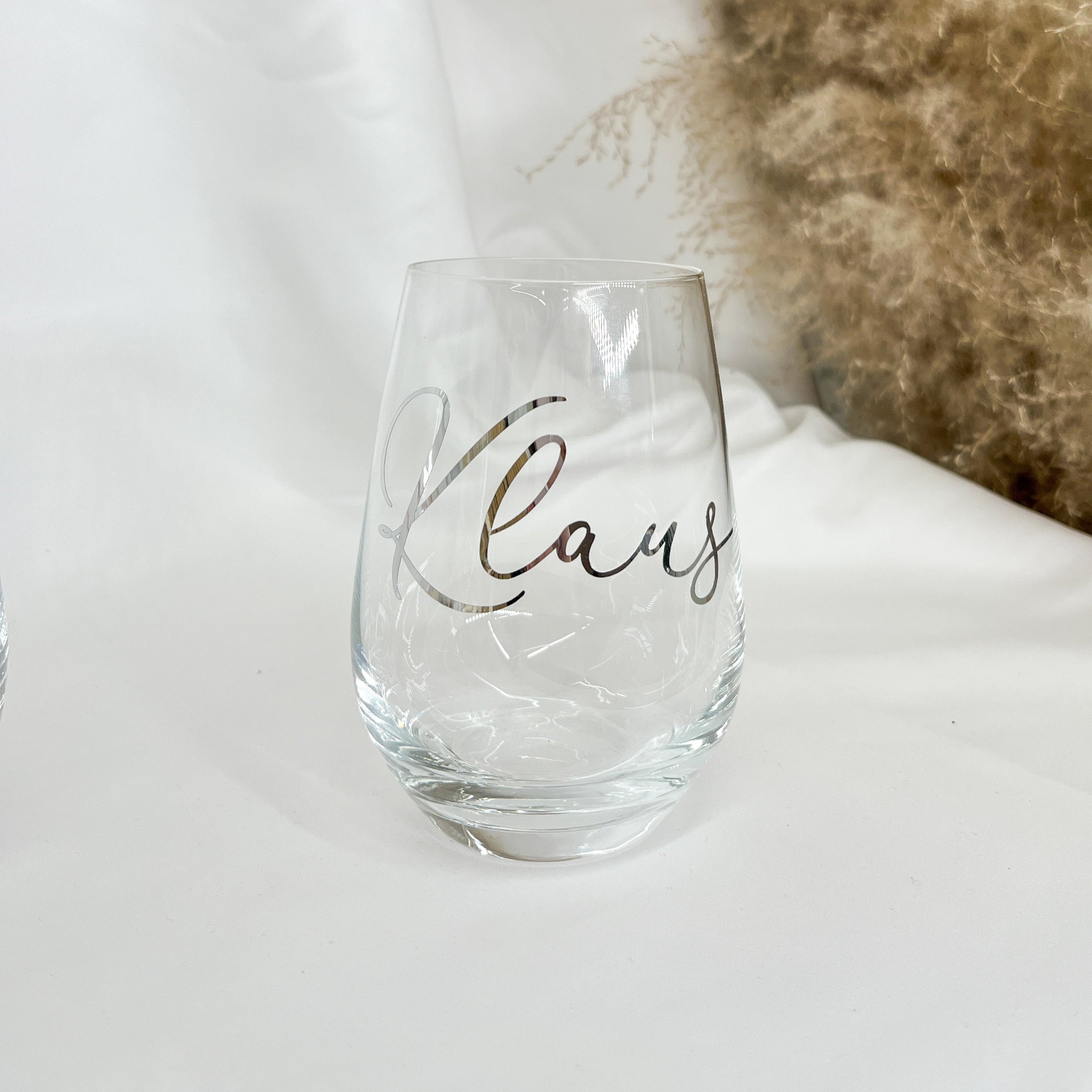 Wasserglas · Weinglas ohne Stiel